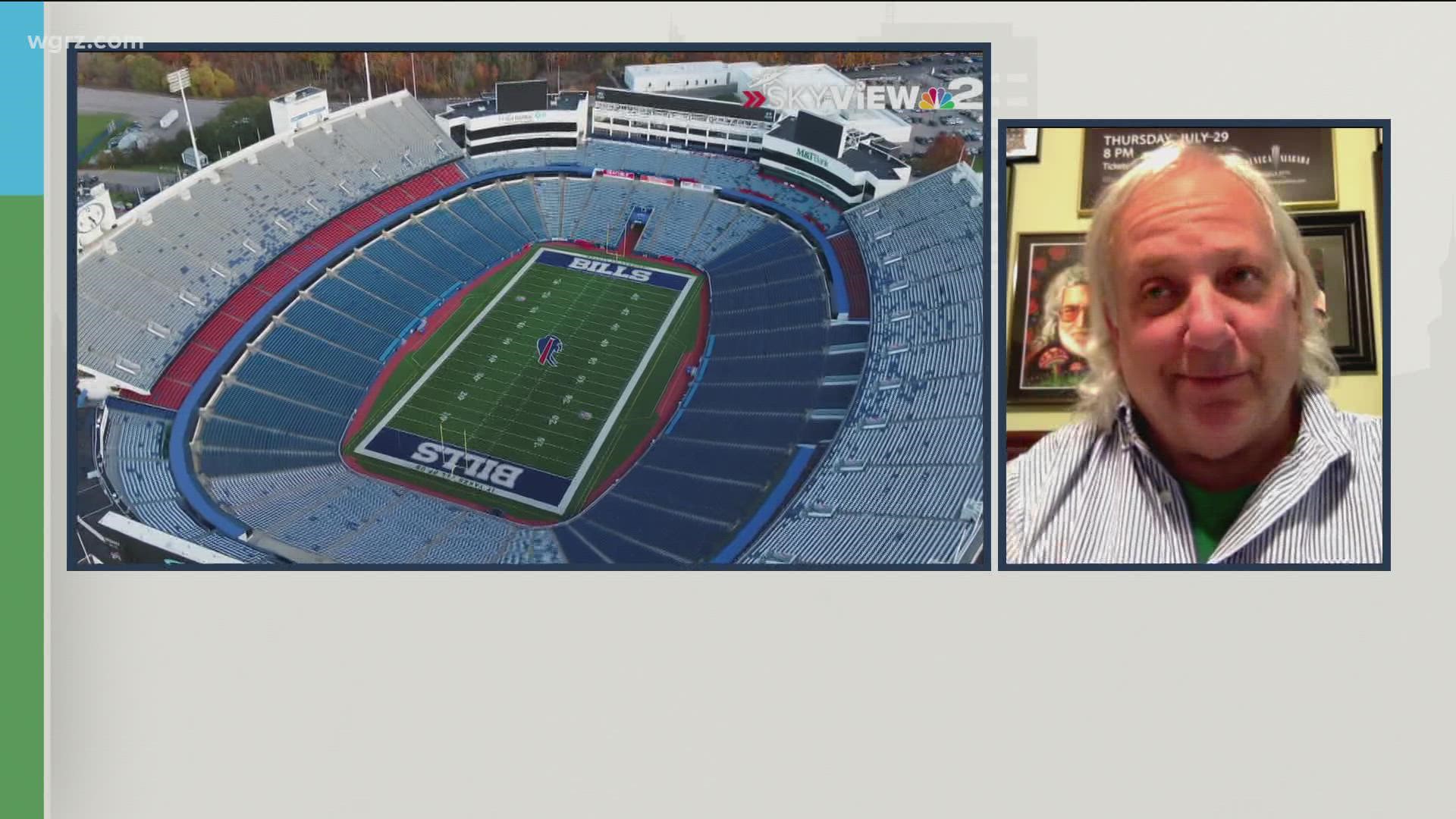 Buffalo Business First reporter Jim Fink discusses the timeline for construction of the new stadium in Orchard Park.