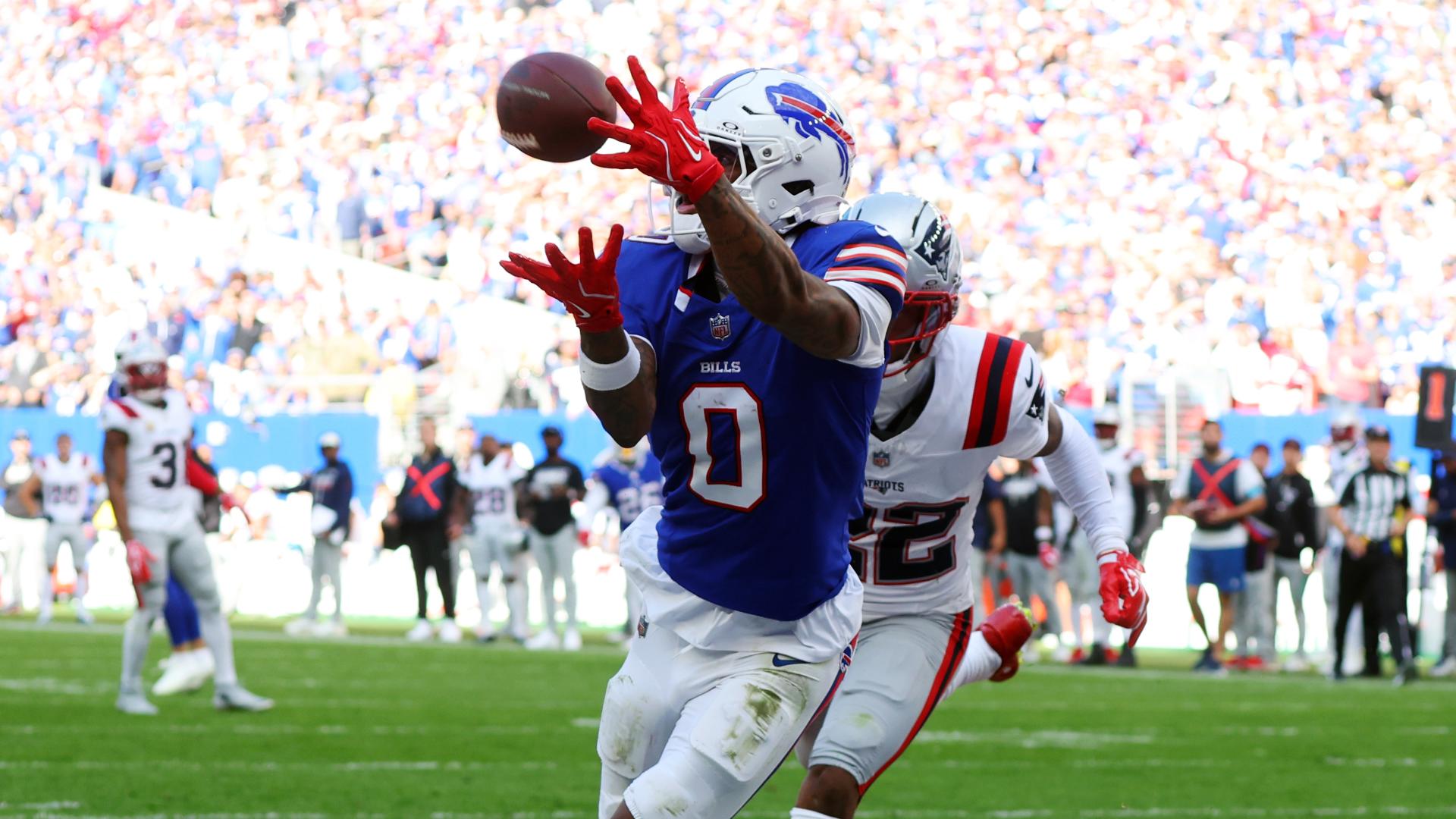Bills may lean on Keon Coleman after DJ Moore misses practice again ...