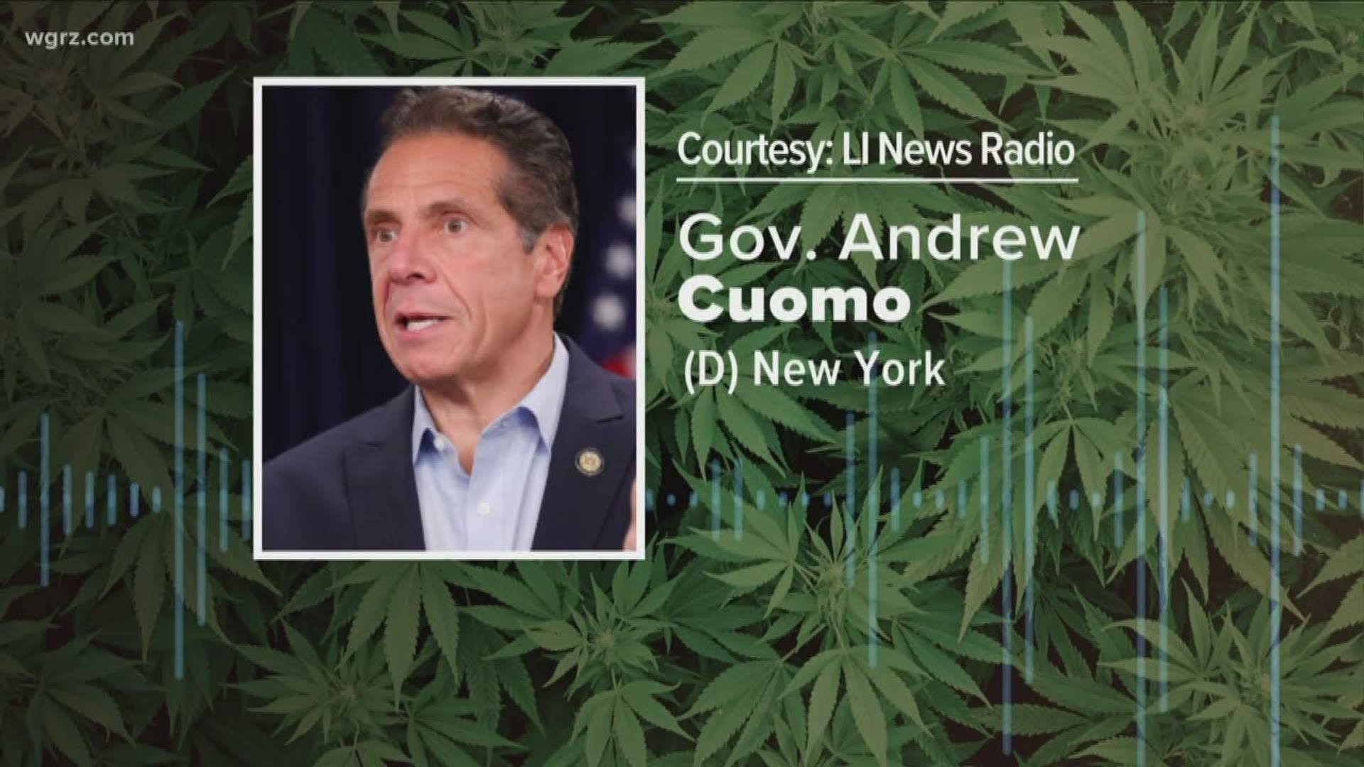 Governor Cuomo talks about the possibility of legalizing recreational marijuana.