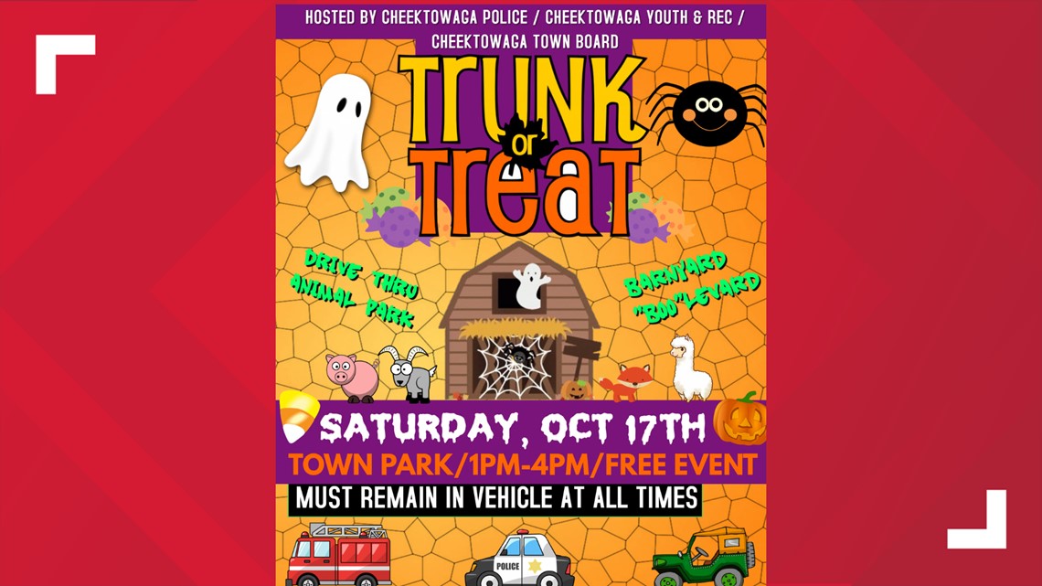 Cheektowaga to host 'Trunk or Treat' event in October