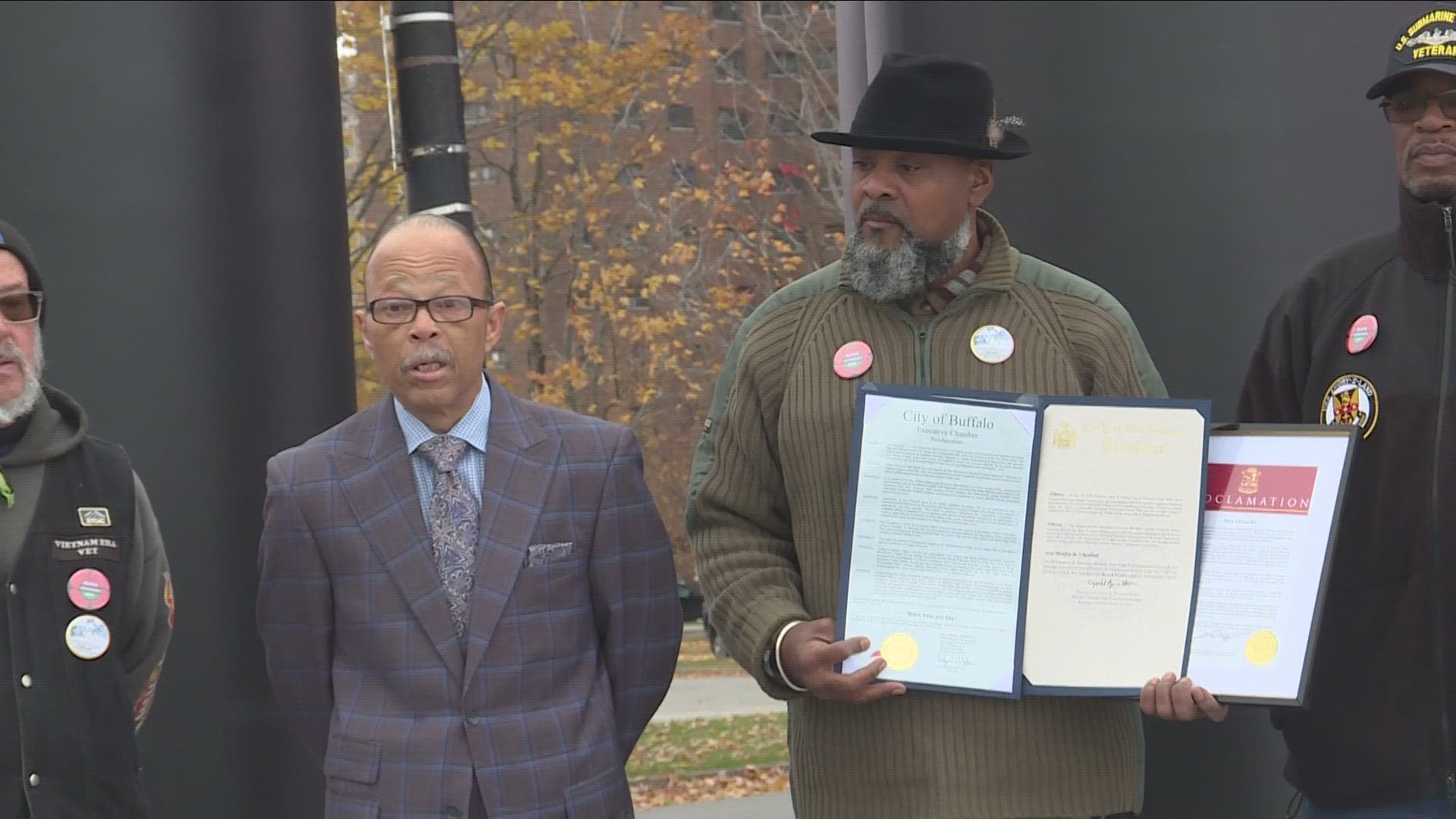 Nov. 7 has been declared Black Veterans Day in The City of Buffalo. It was a proclamation signed by Mayor Byron Brown.