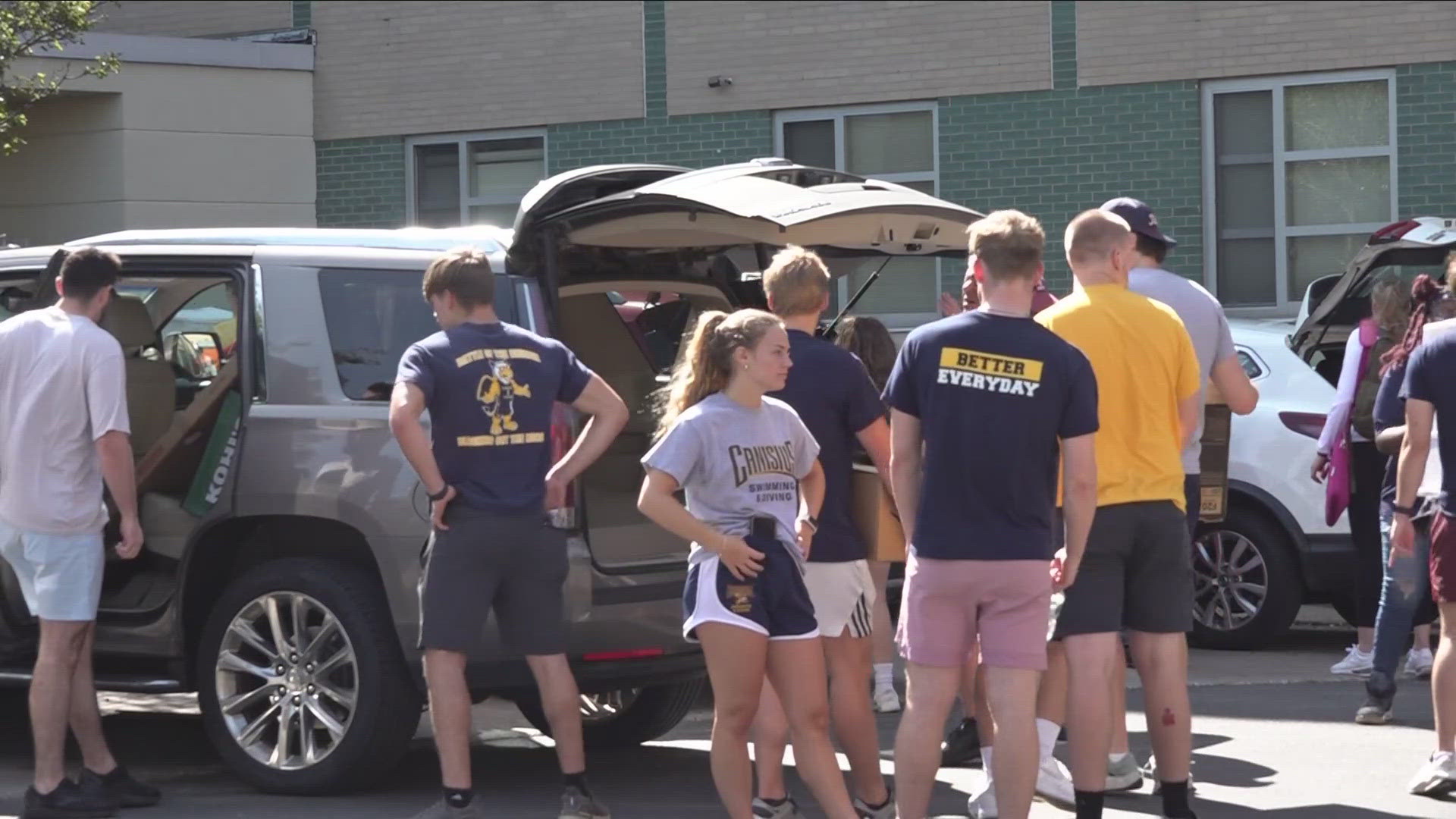 Canisius University welcomed new and returning students to their residence halls