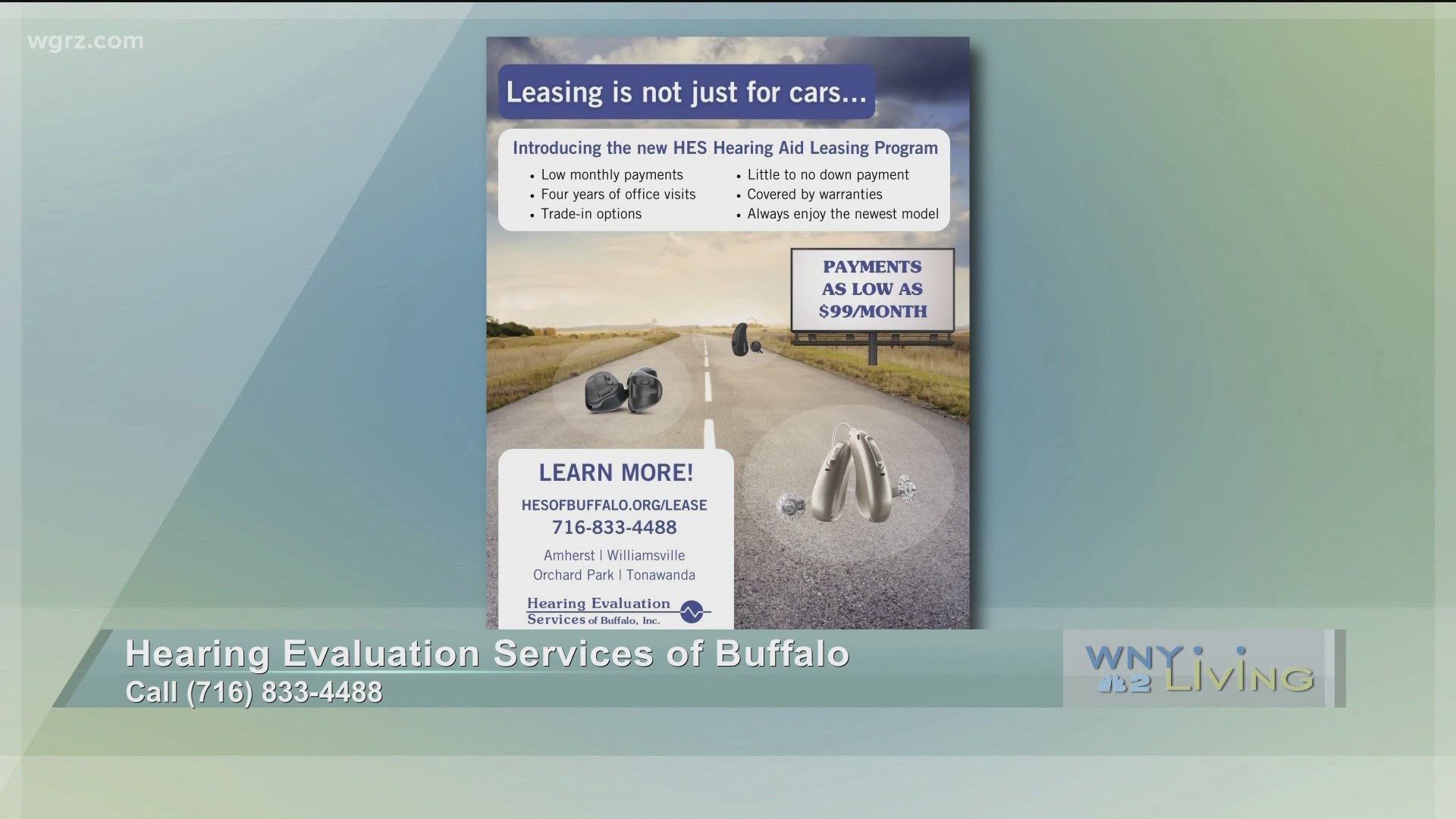 WNY Living - December 19 - Hearing Evaluation Services of Buffalo (THIS VIDEO IS SPONSORED BY HEARING EVALUATION SERVICES OF BUFFALO)