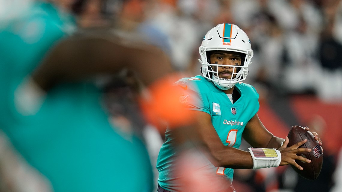 Dolphins QB Tua Tagovailoa not in concussion protocol