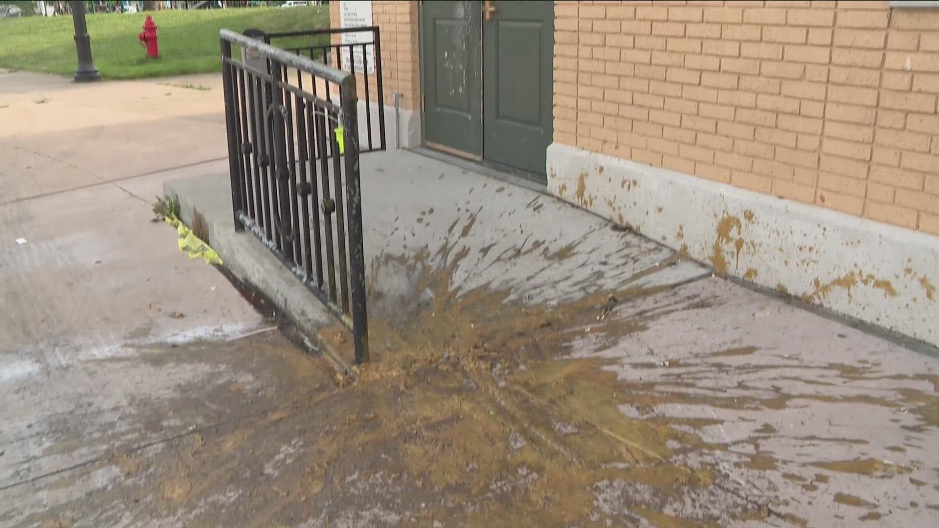 The splash pad was open again on Thursday, and city leaders say they're working hard to renovate and get the casino building open later this summer.