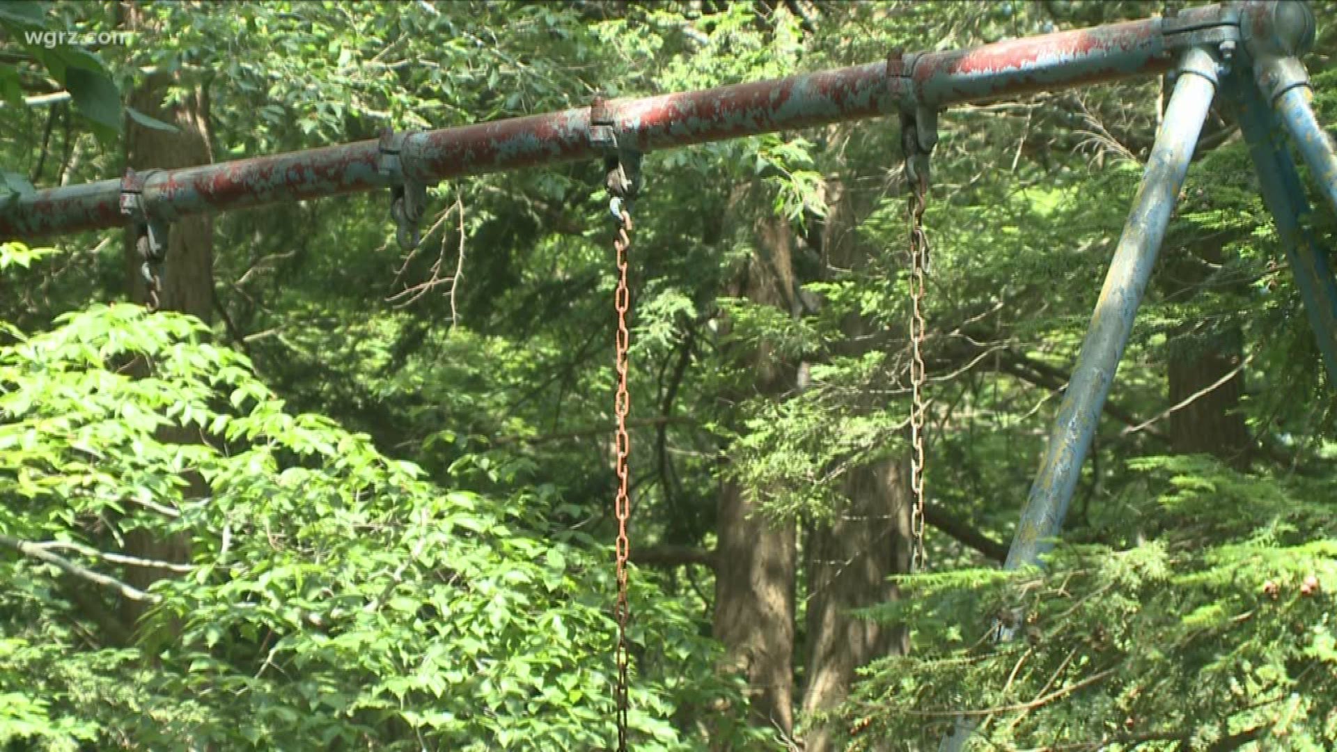 Chestnut Ridge Park -- and found 22 pieces of equipment tested positive for lead.