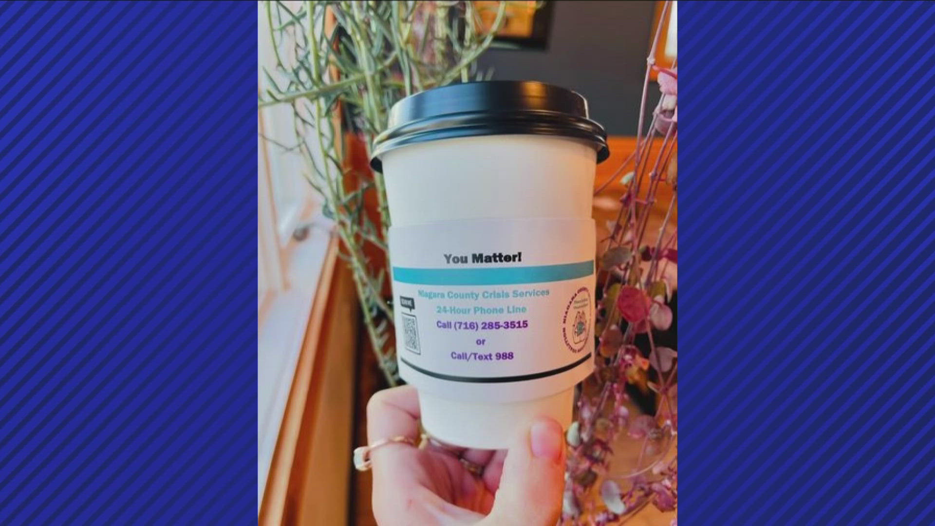 Niagara County Coffee Shops are spreading awareness for National Suicide Prevention Month with coffee sleeves featuring resources available to those who need it.