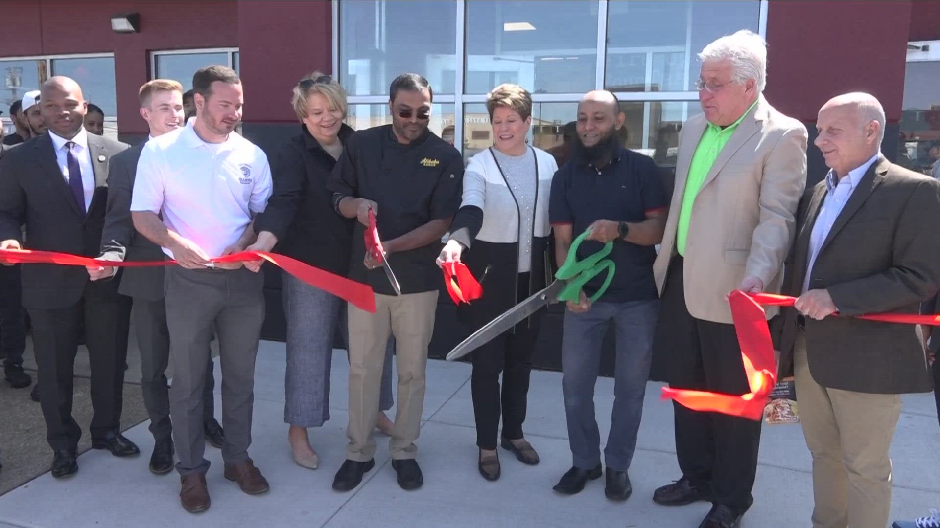 Alibaba Kebab held a ribbon cutting for their new spot in Kenmore