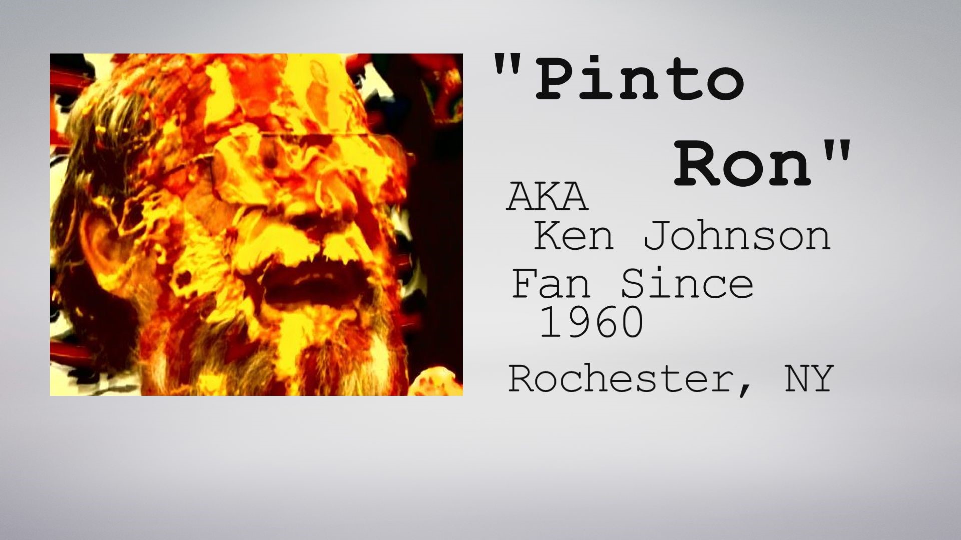 400+ consecutive Bills games, and one of the most well-known tailgate parties throughout the Bills Mafia. The fans have spoken, and our Meet The Mafia series concludes with the man known as "Pinto Ron."