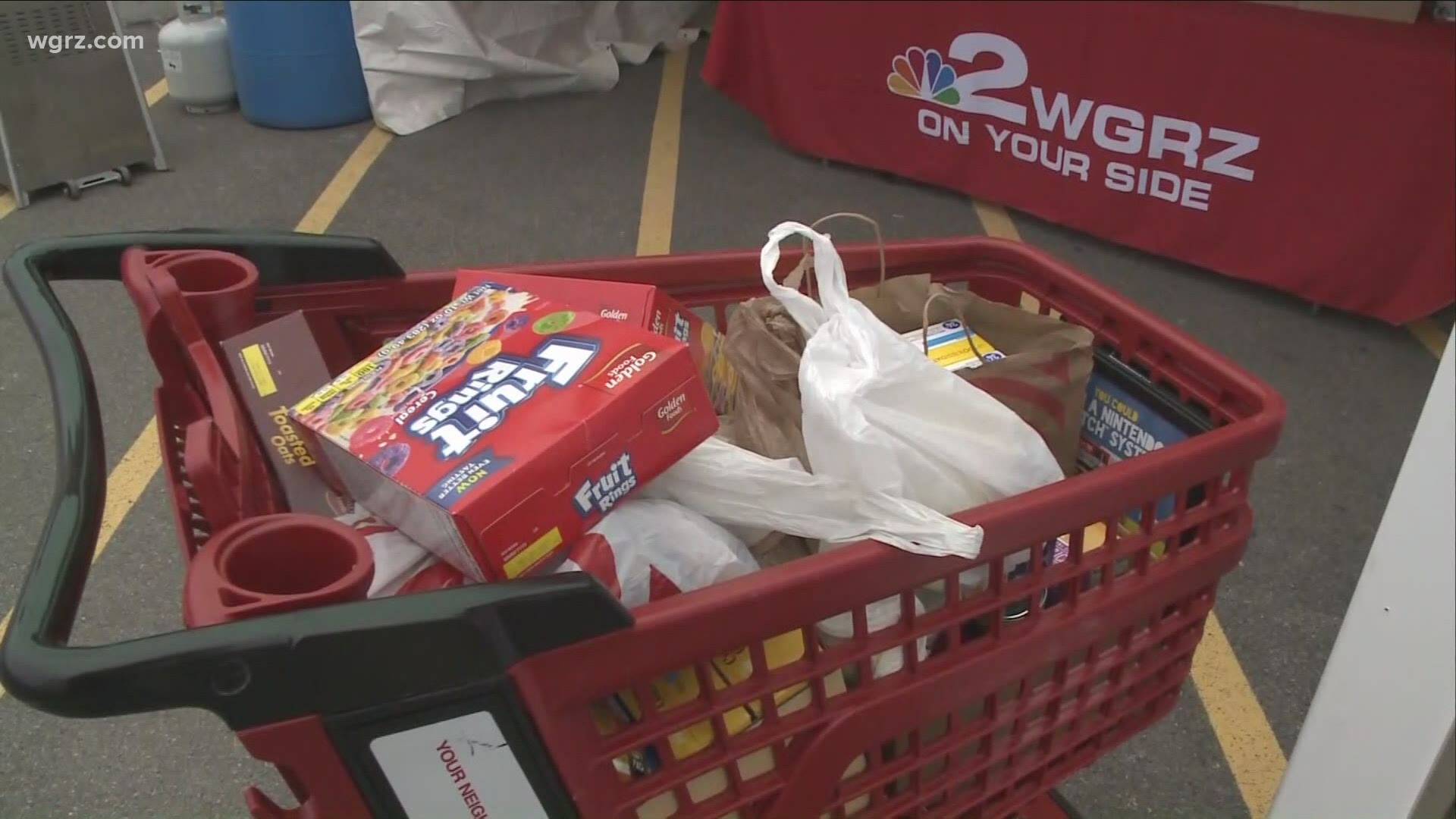 WNY bringing food 2 families in need