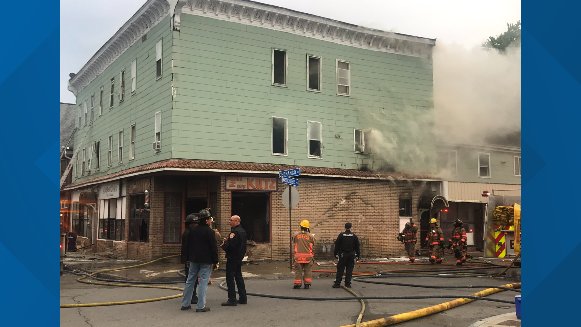 Crews respond to a fire on Buffalo's West Side | wgrz.com