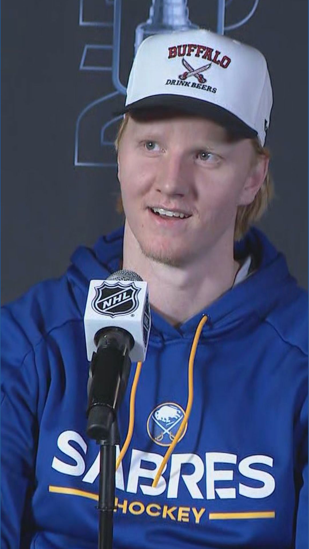 Sabres Lyon, Dahlin and Ruff talk about working together as a team ...