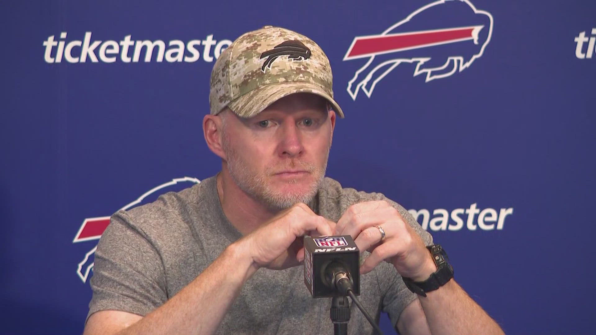 Buffalo Bills HC Sean McDermott speaks to media Wednesday 10/30/24