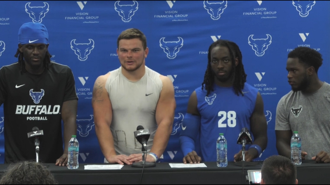 Cooper's 100yard pick6 highlights Buffalo's 343 victory over UMass