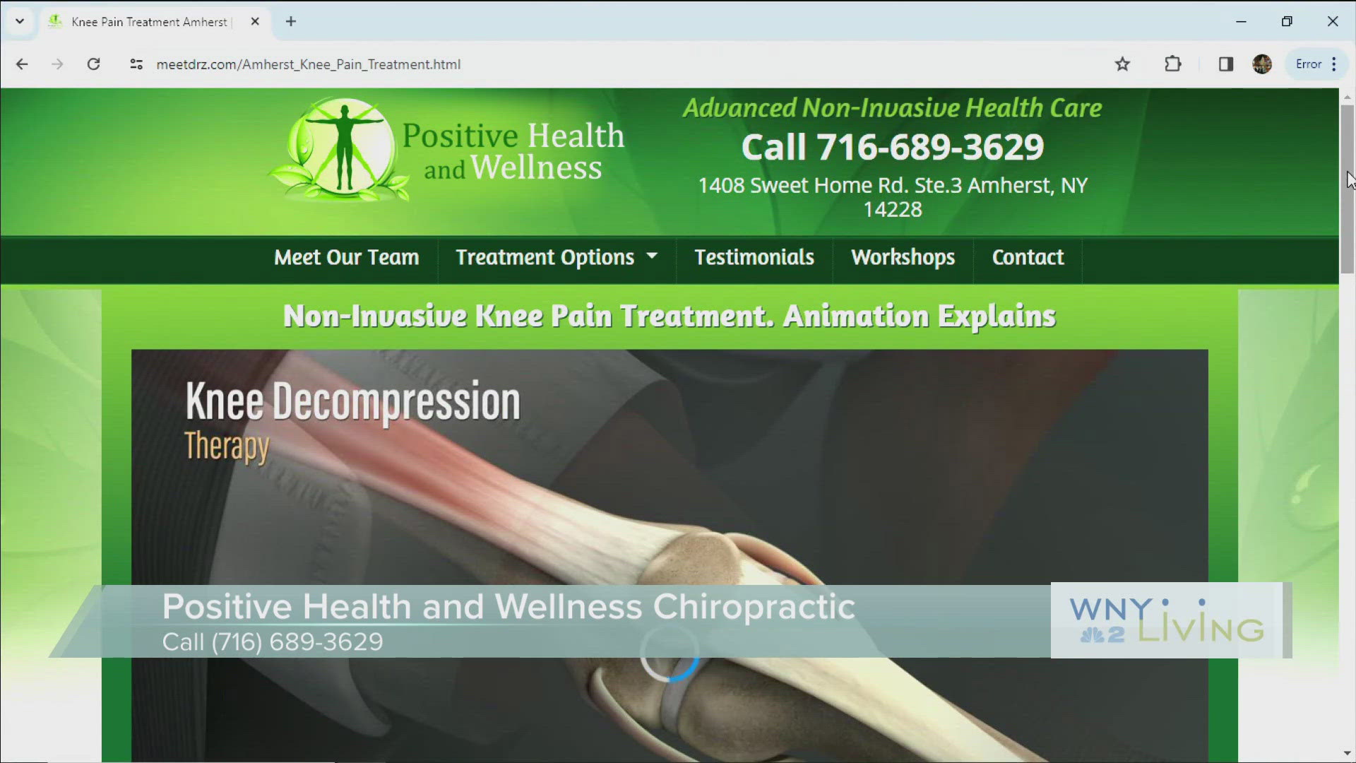 WNY Living - June 14 - Positive Health and Wellness Chiropractic THIS VIDEO IS SPONSORED BY POSITIVE HEALTH AND WELLNESS CHIROPRACTIC