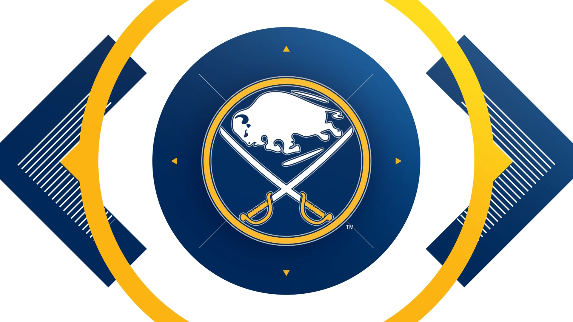 Download Buffalo Sabres Players in Action Wallpaper