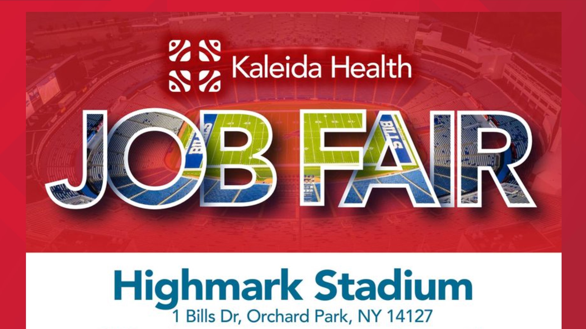 Job fair at Highmark Stadium Wednesday