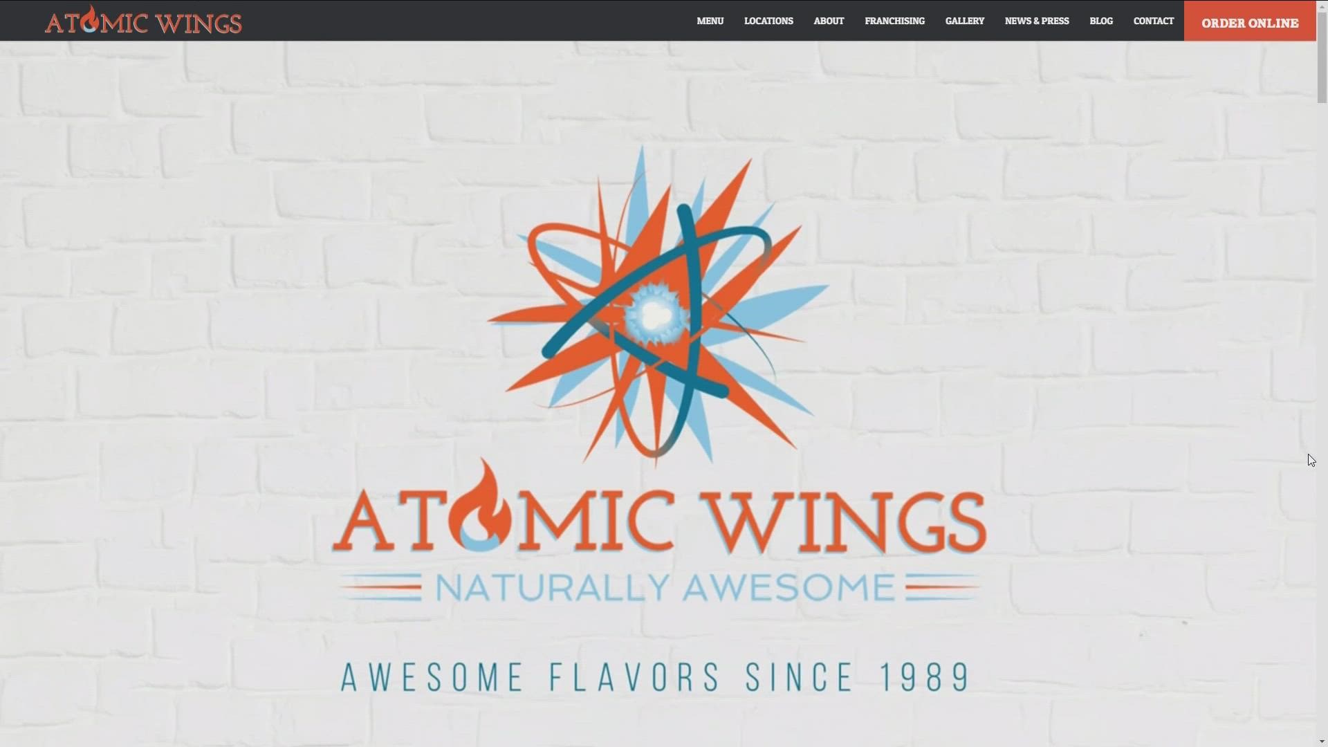 Atomic Wings franchise coming to WNY