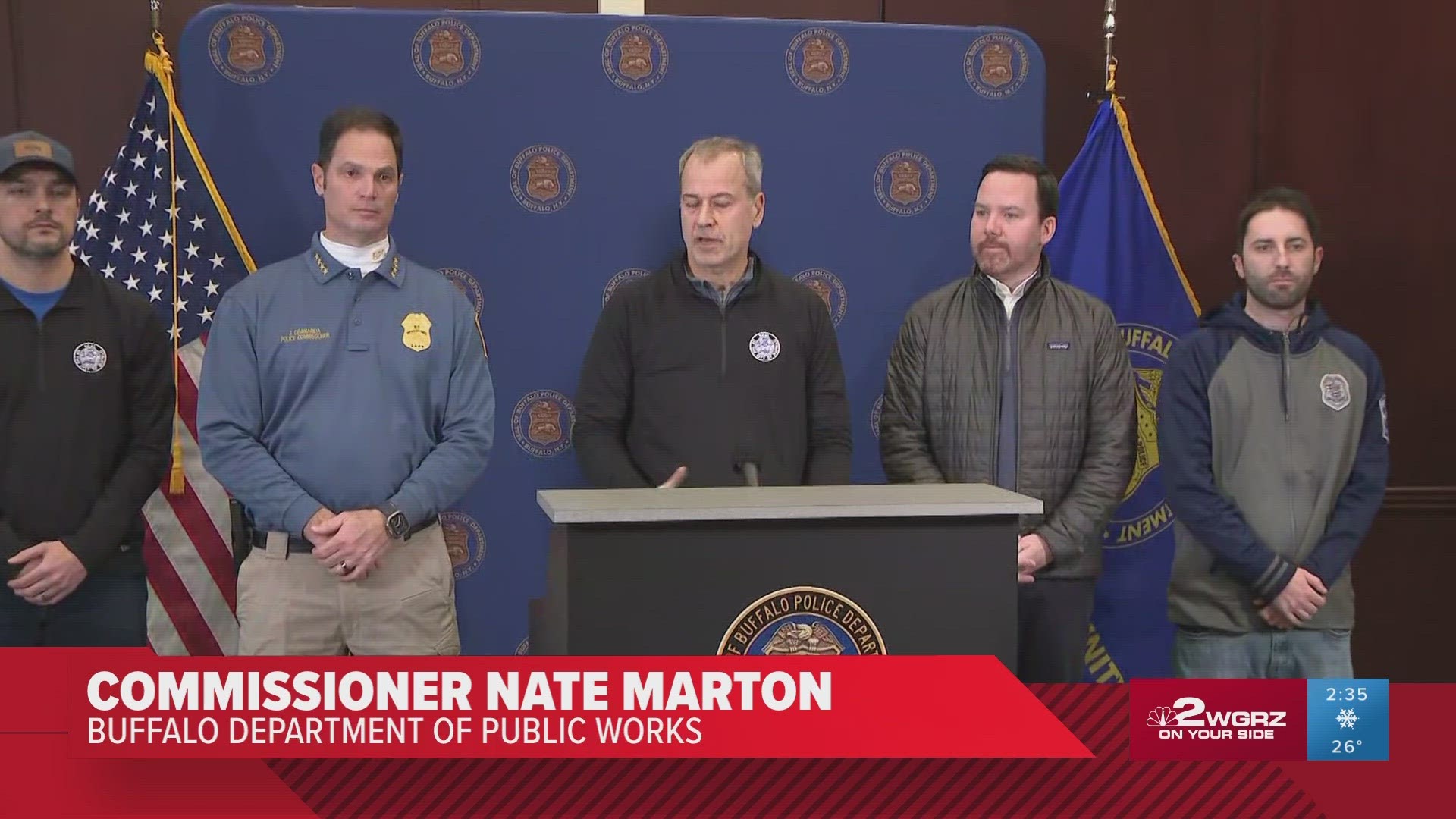 Special Report: City of Buffalo Officials give update on storm