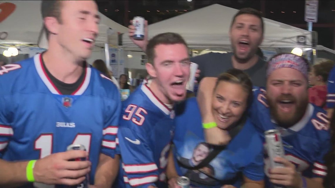 Bills fans return to Highmark Stadium for home opener