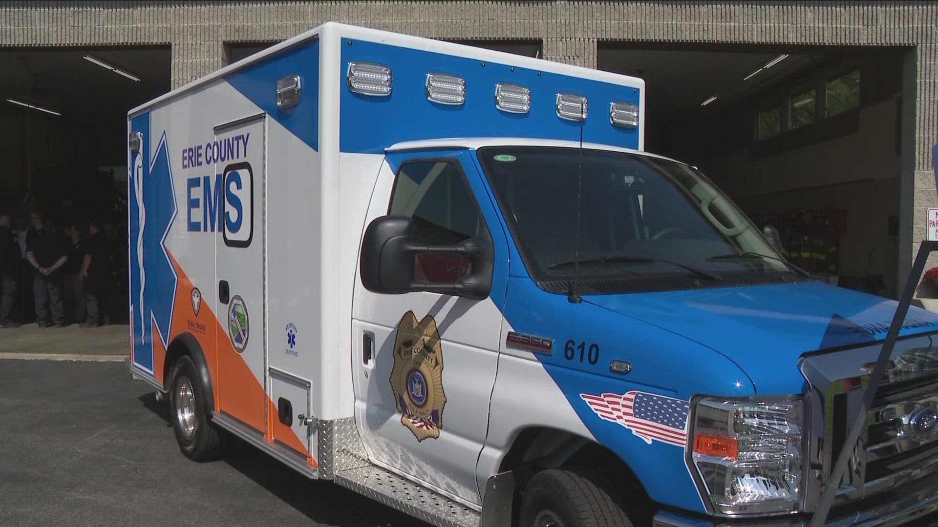 Erie County's new ambulance service is officially up and running