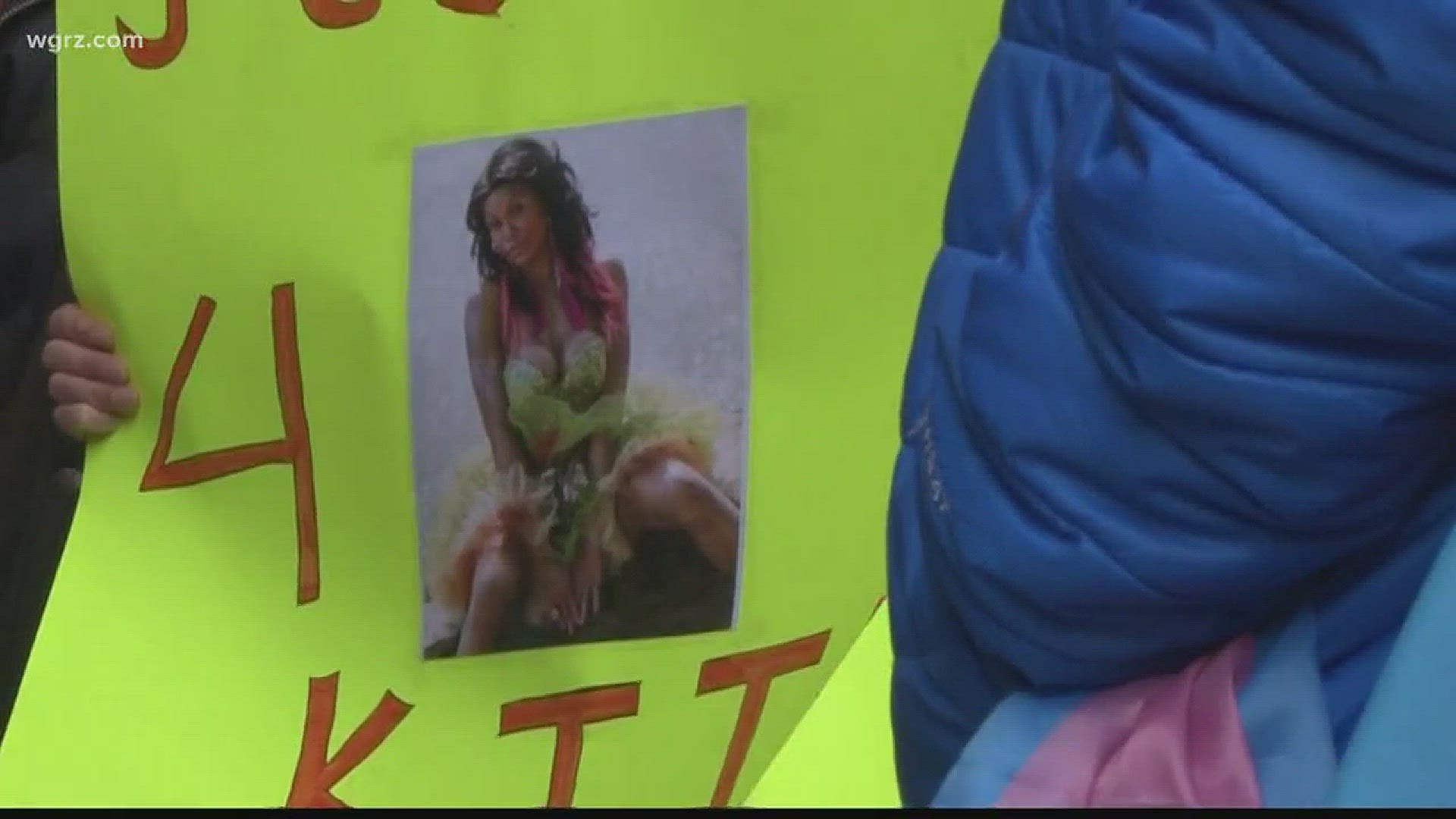 Rally in memory of murdered transgender woman