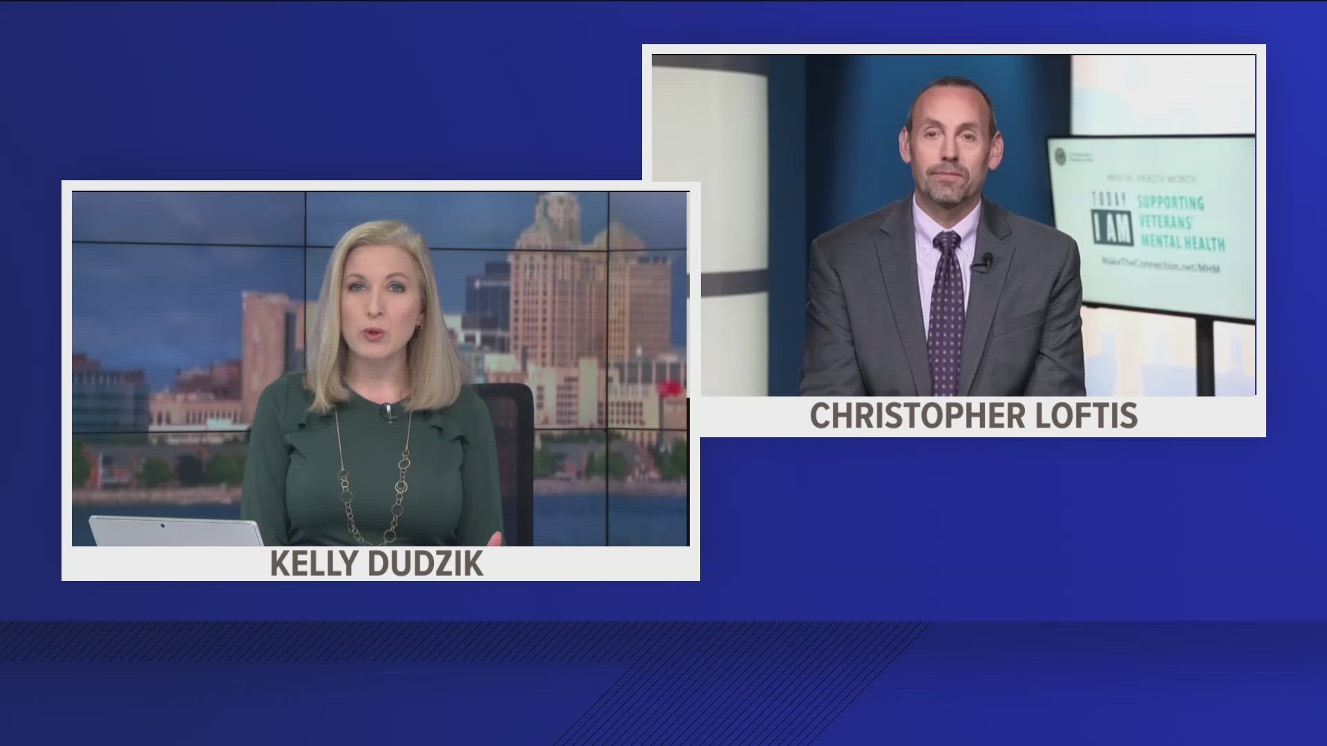U.S. Department of Veteran's Affairs Mental Health Expert Dr. Christopher Loftis was on Midday to talk about mental health, which is a big issue for veterans.