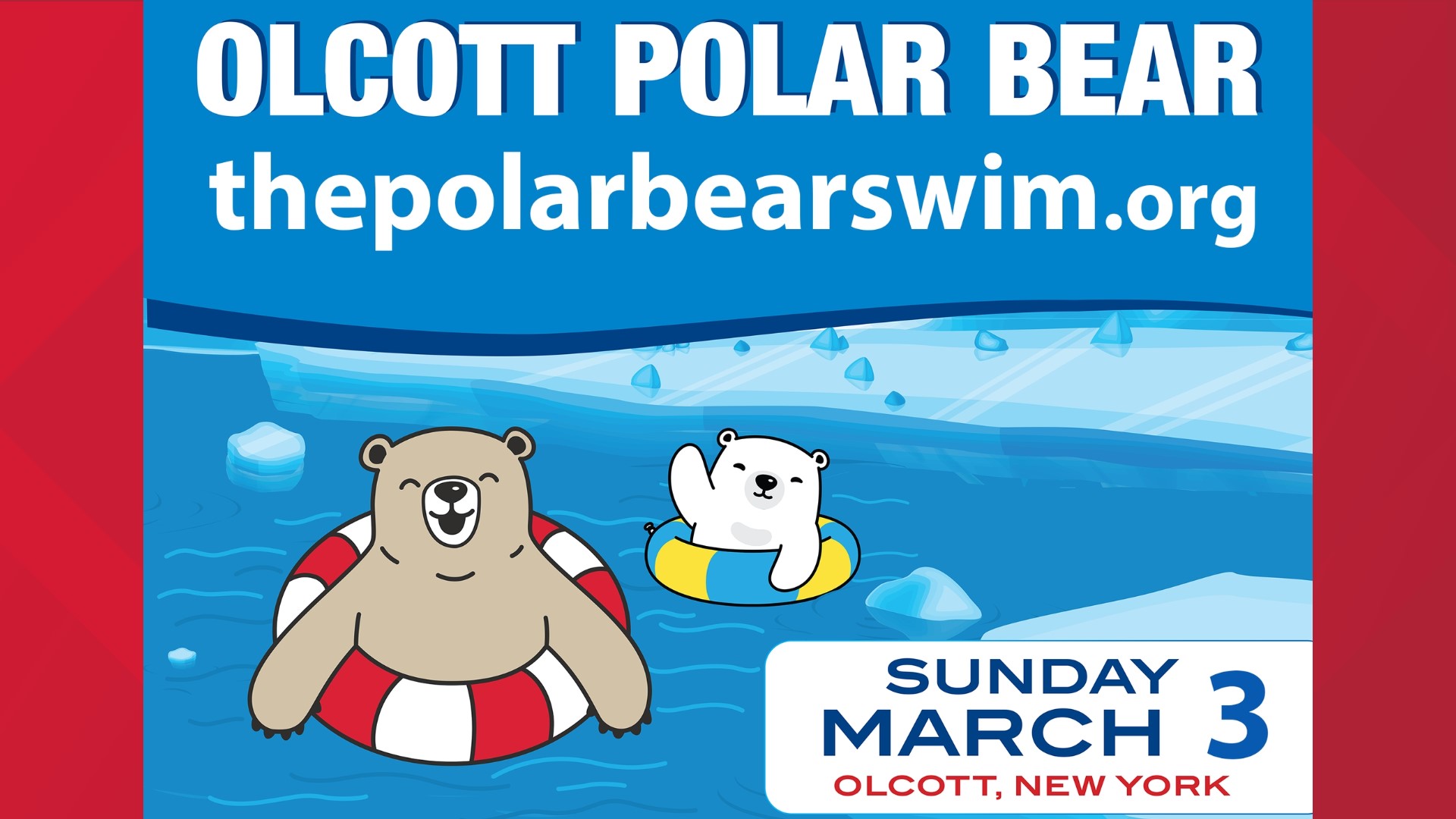 55th annual Polar Bear Swim in Olcott