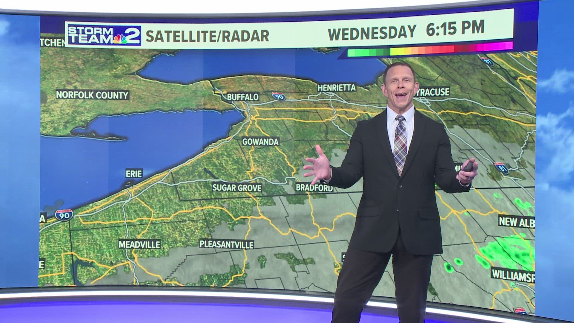 Storm Team 2 night forecast with Dan Russell for Wednesday, August 7.