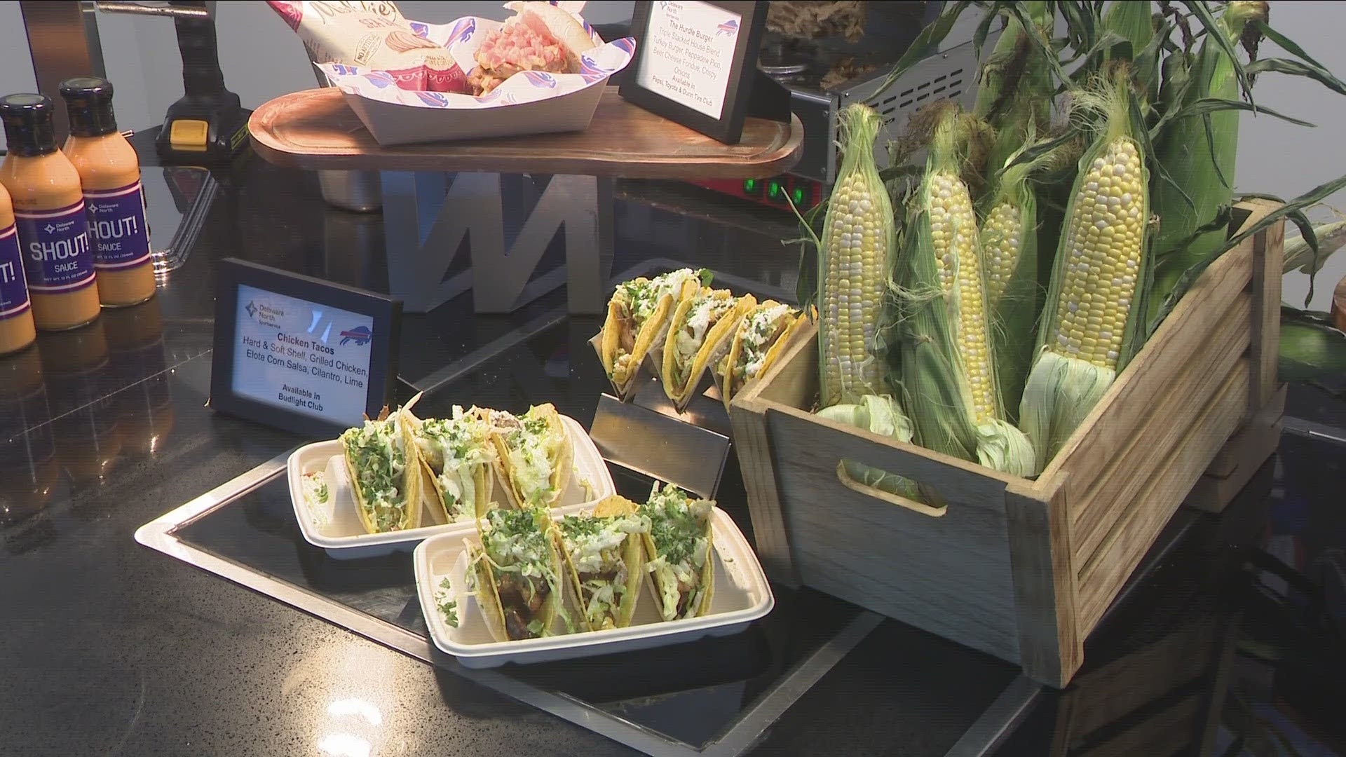 highmark stadium food menu