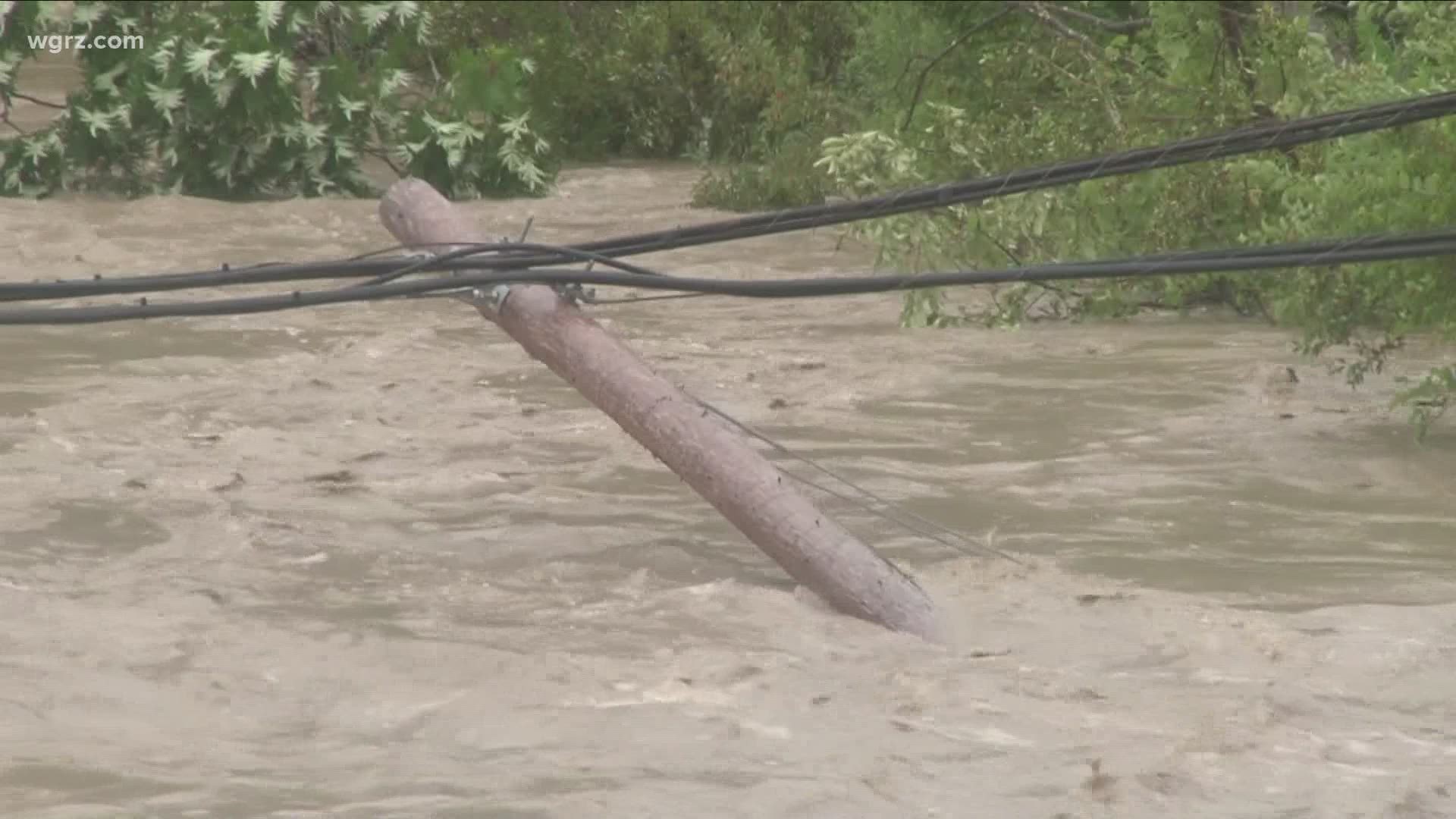 From Tonawanda to Gowanda, Channel 2 has been watching rising creek levels in Southern Erie and Northern Cattaraugus Counties.