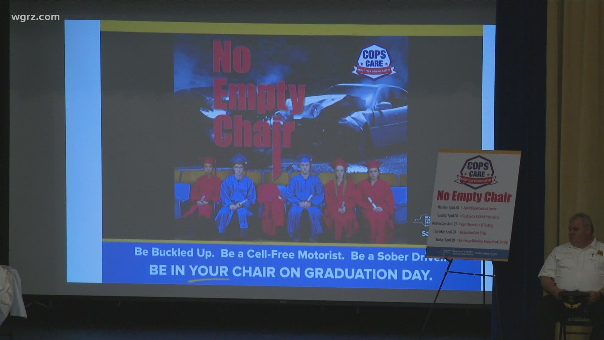 'No Empty Chair' campaign begins to ensure a safe prom and graduation season