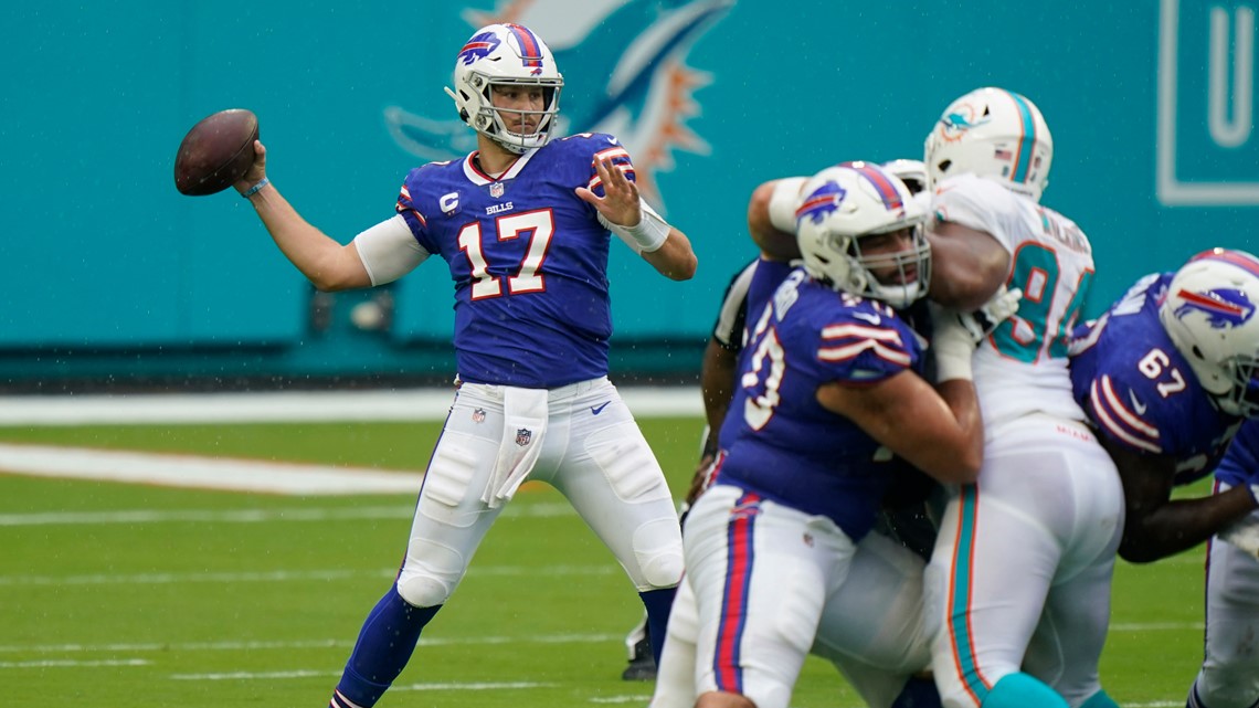 Josh Allen collects FedEx Air, AFC Offensive Player of Week