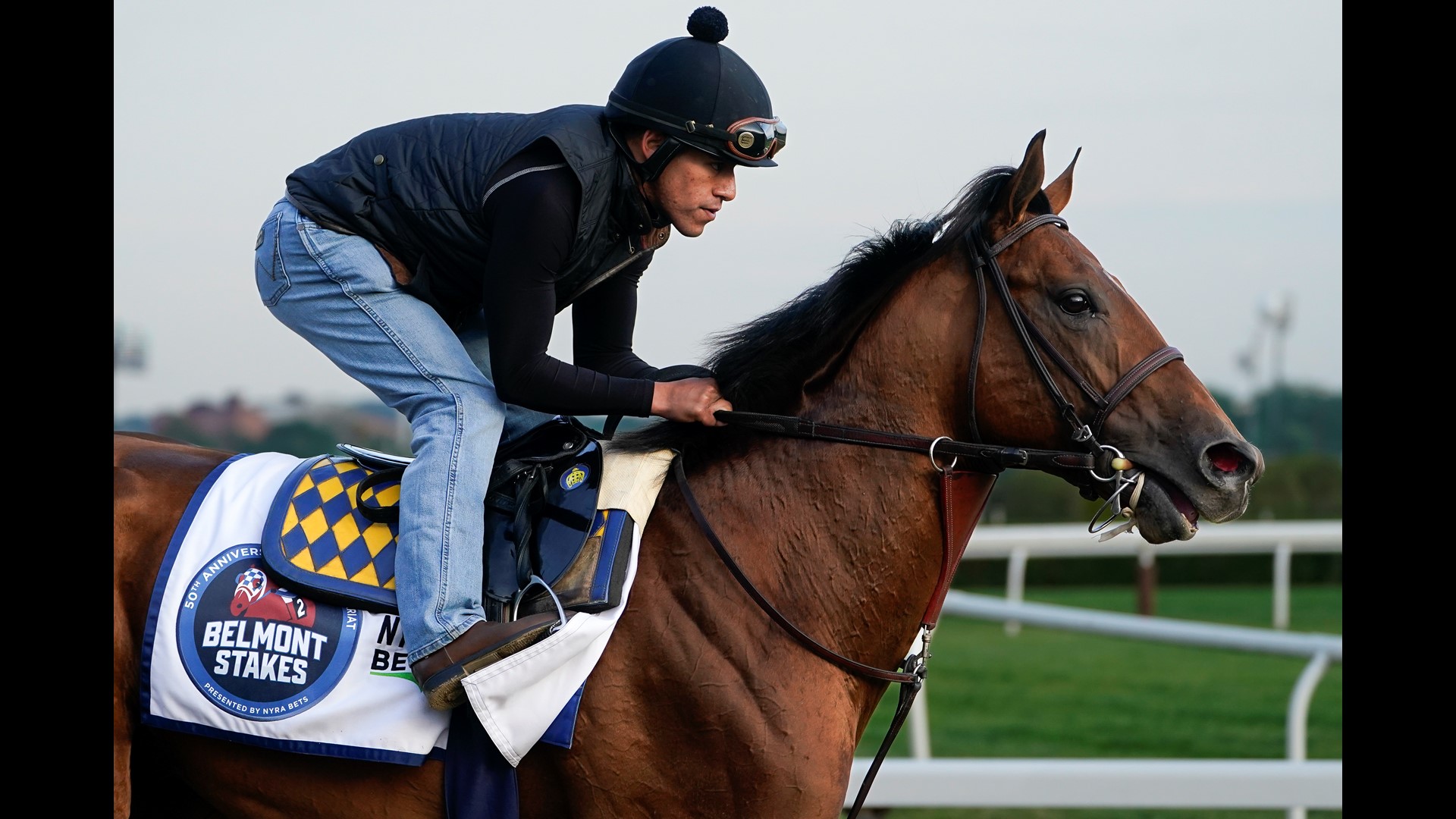 Belmont Park will resume live racing after air quality improves ahead