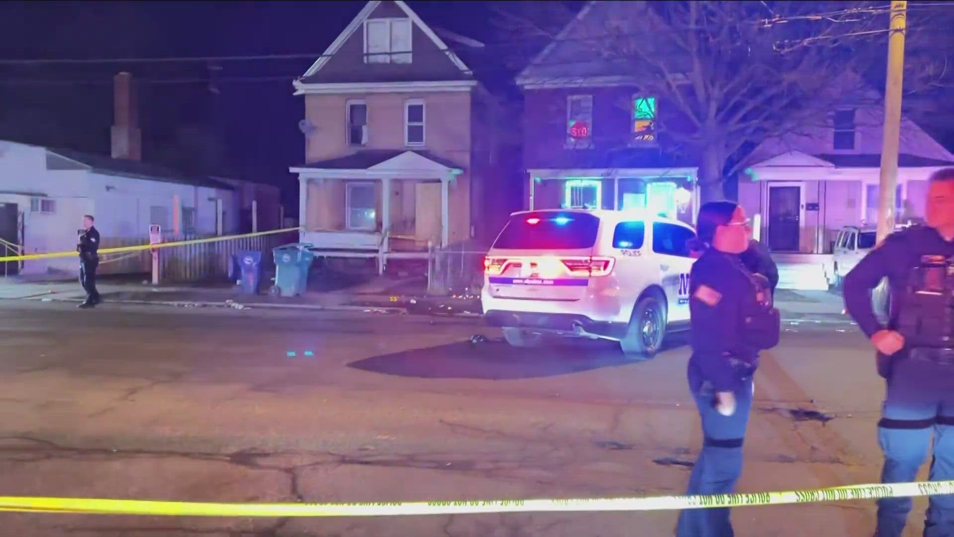 Niagara Falls police are investigating a shooting on 19th street