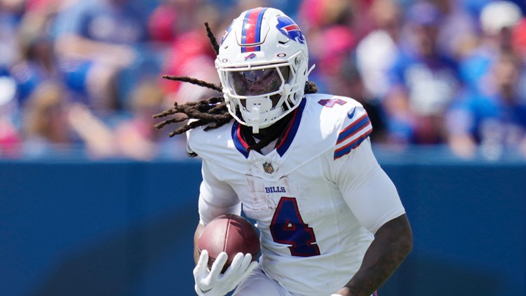 Bills' James Cook channels brother Dalvin with jersey change