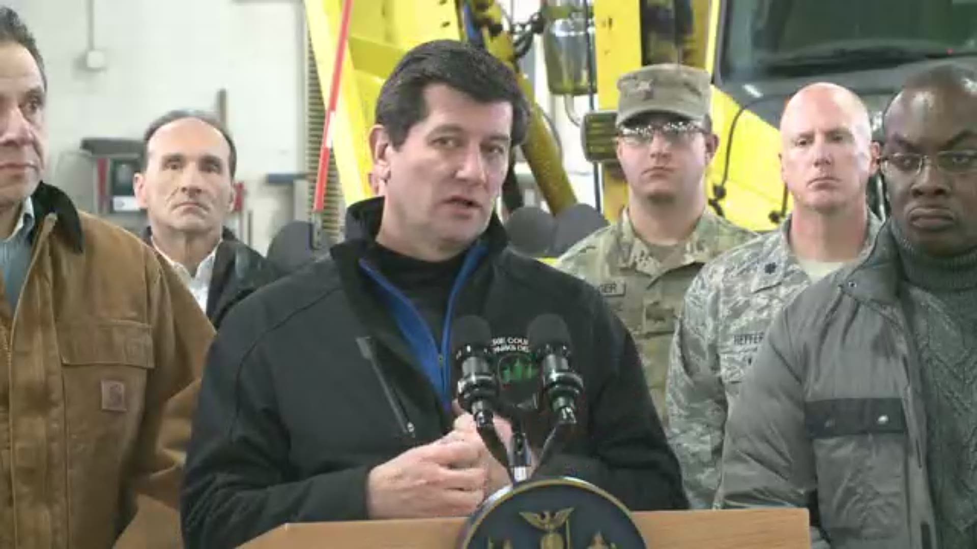 Governor Cuomo in town ahead of winter storm expected for WNY