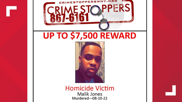 $7,500 reward offered for information about homicide of Malik Jones