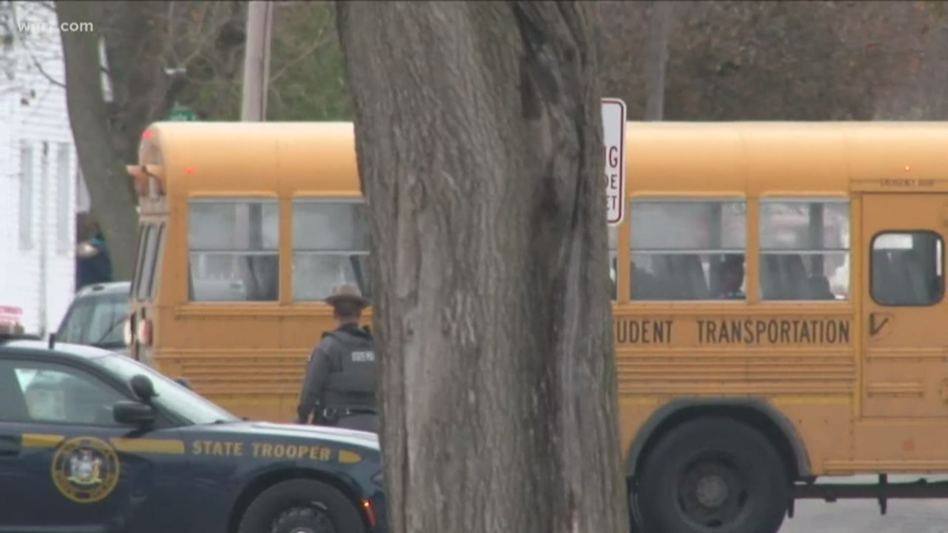 STUDENTS AT JACKSON PRIMARY SCHOOL WERE PLACED INTO LOCKDOWN YESTERDAY-- BUT CLASSES DID RESUME THIS MORNING AS NORMAL.