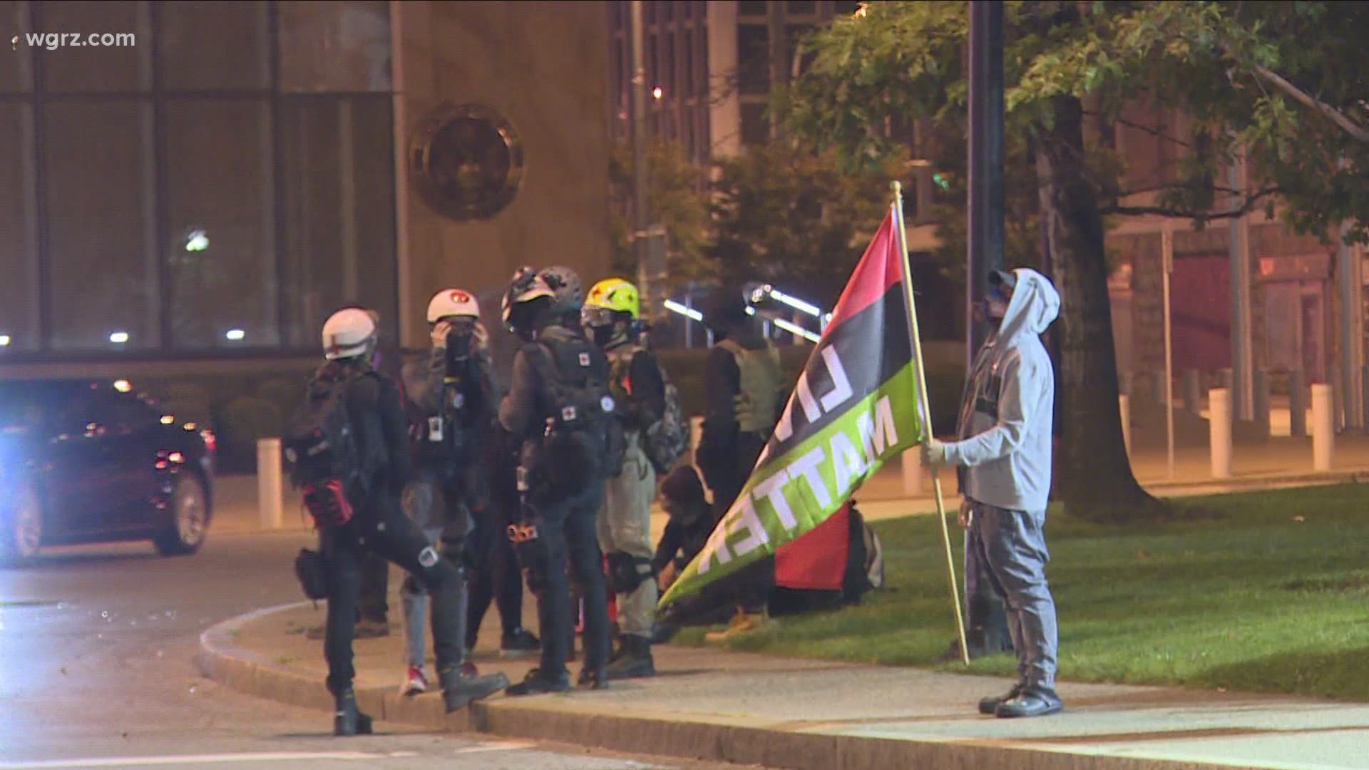 Protests continue in downtown Buffalo