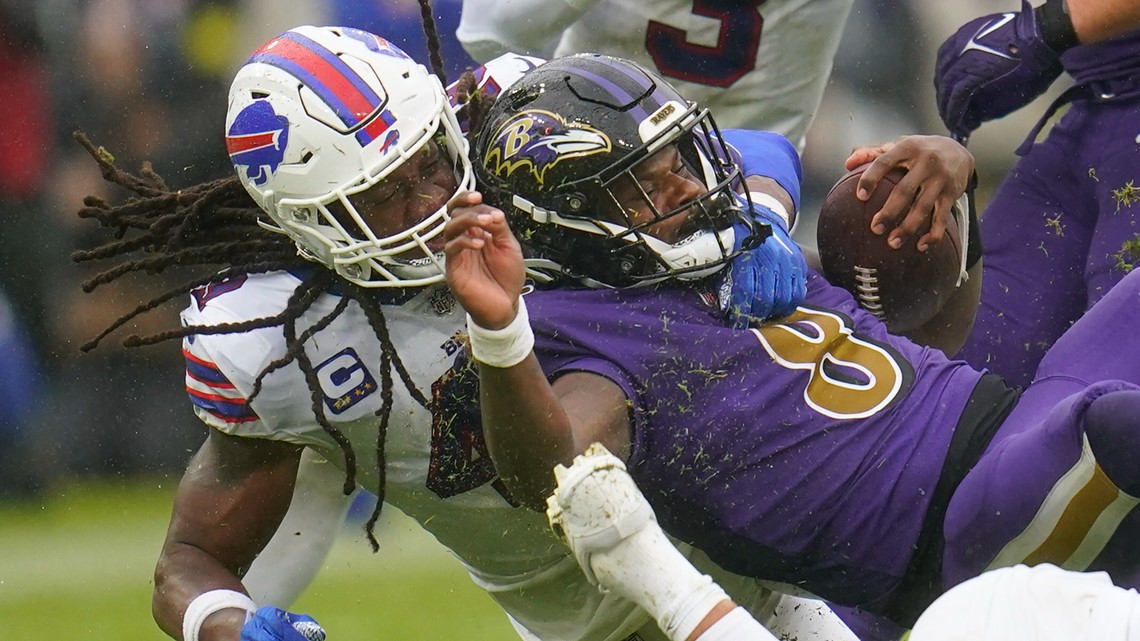 Bills take advantage of Lamar Jackson's interceptions, Tyler Bass