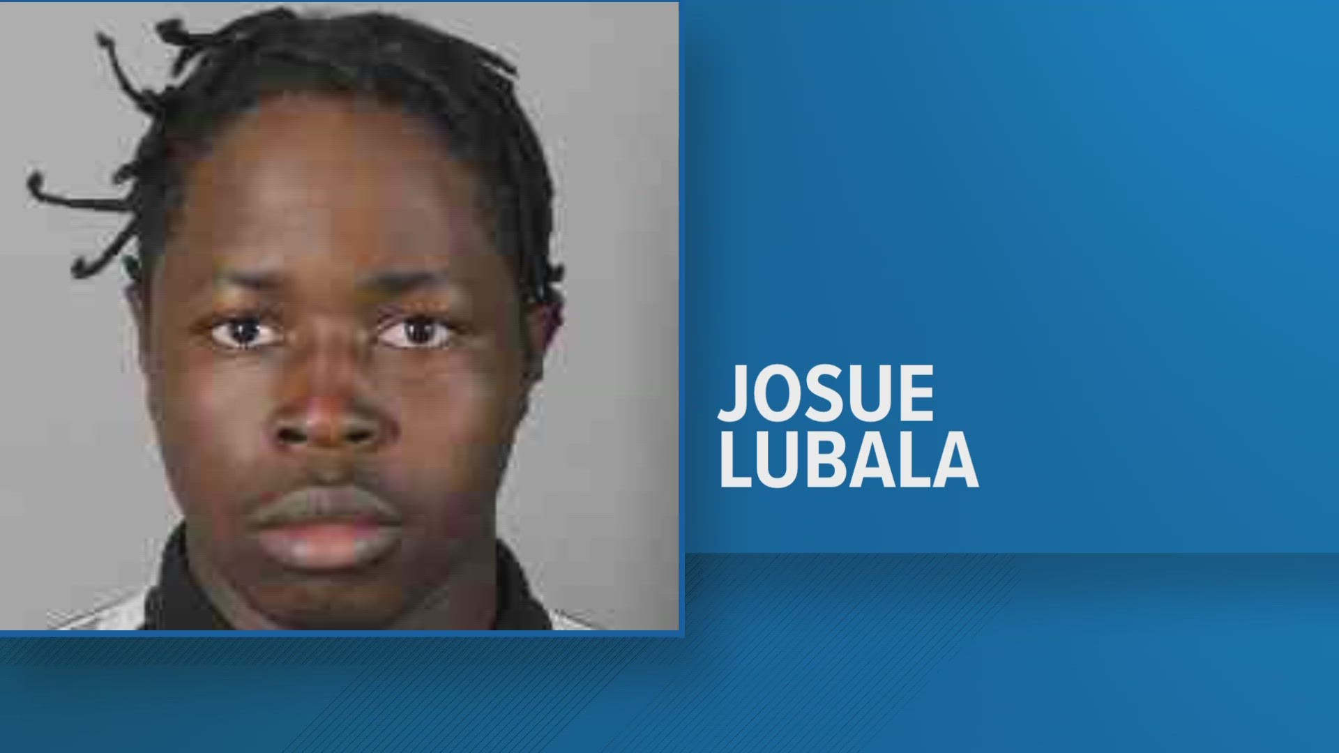 Prosecutors say 18-year-old Josue Lubala was armed with a knife when he entered both vehicles with people inside.