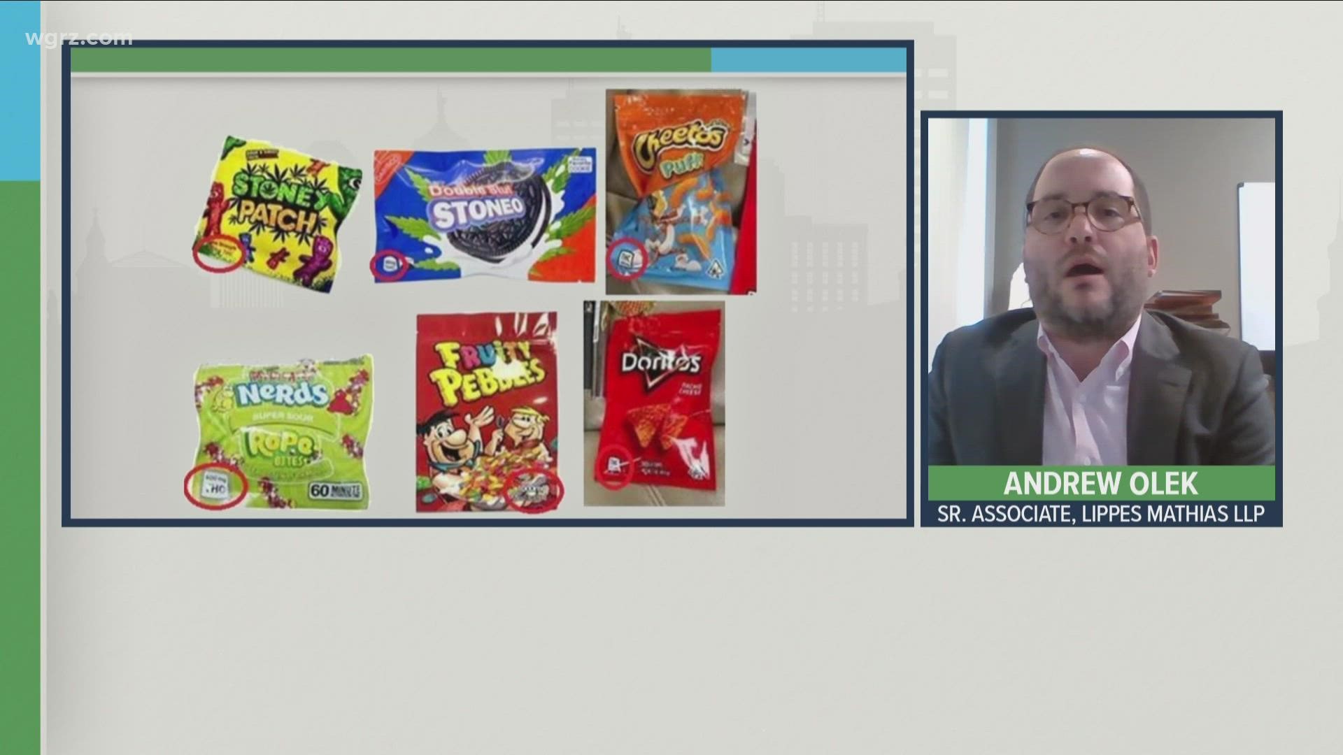Andrew Olek Sr. Associate, Lippes Mathias LLP joins our town hall to discuss Halloween treats that may contain THC