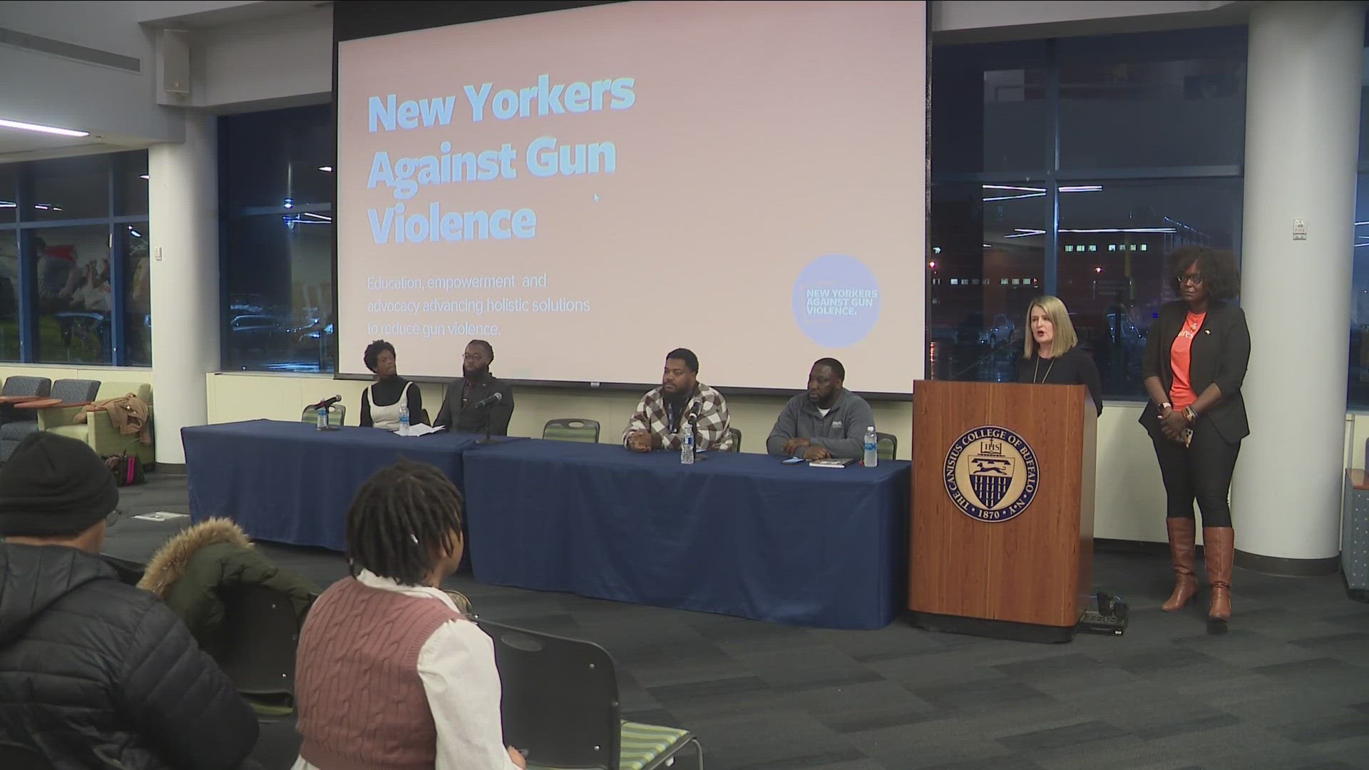 The discussion featured the Deputy Director of the White House Office of Gun Violence Prevention