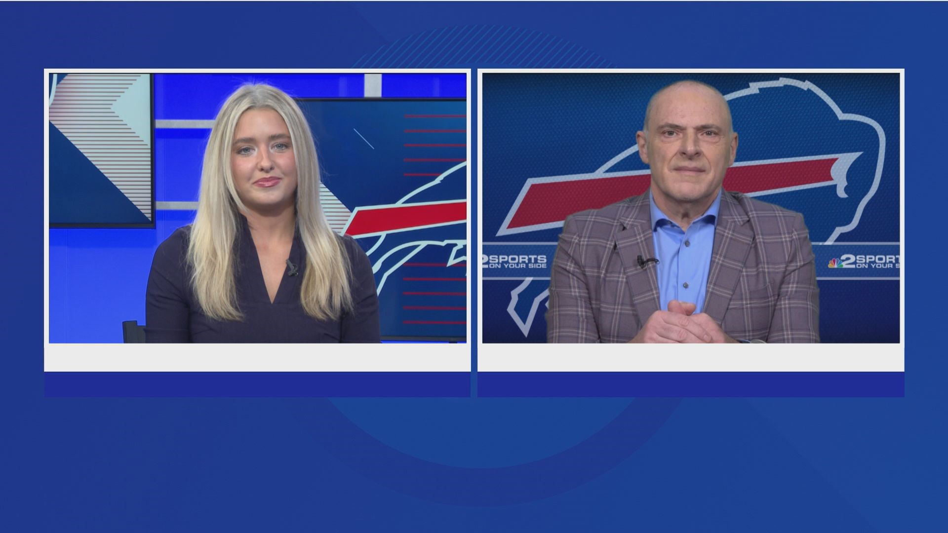 Channel 2 Sports Reporter Lindsey Moppert and WGRZ Bills/NFL Insider Vic Carucci look ahead to the Bills’ Week 18 game at the Miami Dolphins.