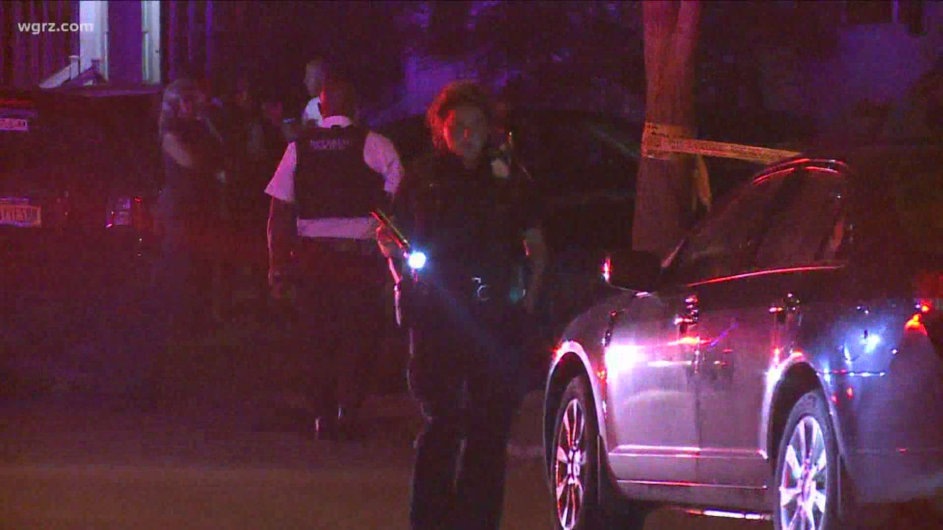 Detectives say three men were shot during some type of party or gathering. According to a city spokesperson, a 29-year-old man died at the scene.