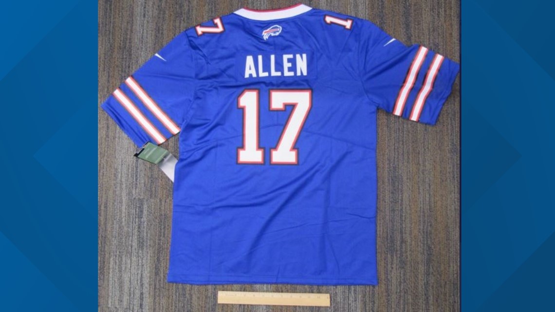 Buffalo CPB finds counterfeit jerseys