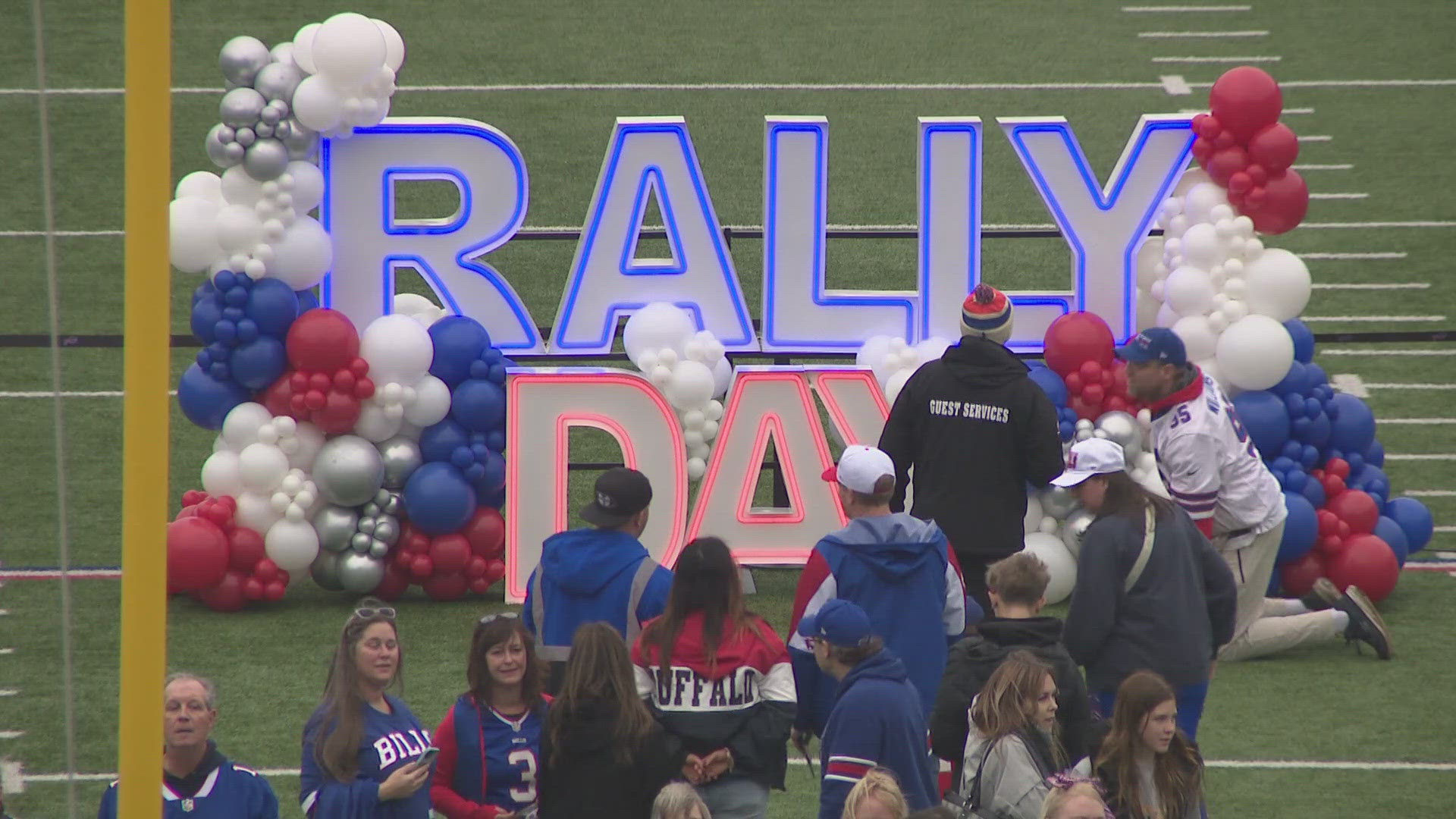 Fans enjoy first-ever Rally Day at Highmark Stadium ahead of Bills game ...