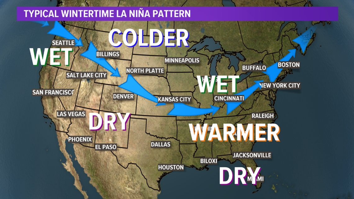 A La Niña is here What it could mean for months to come
