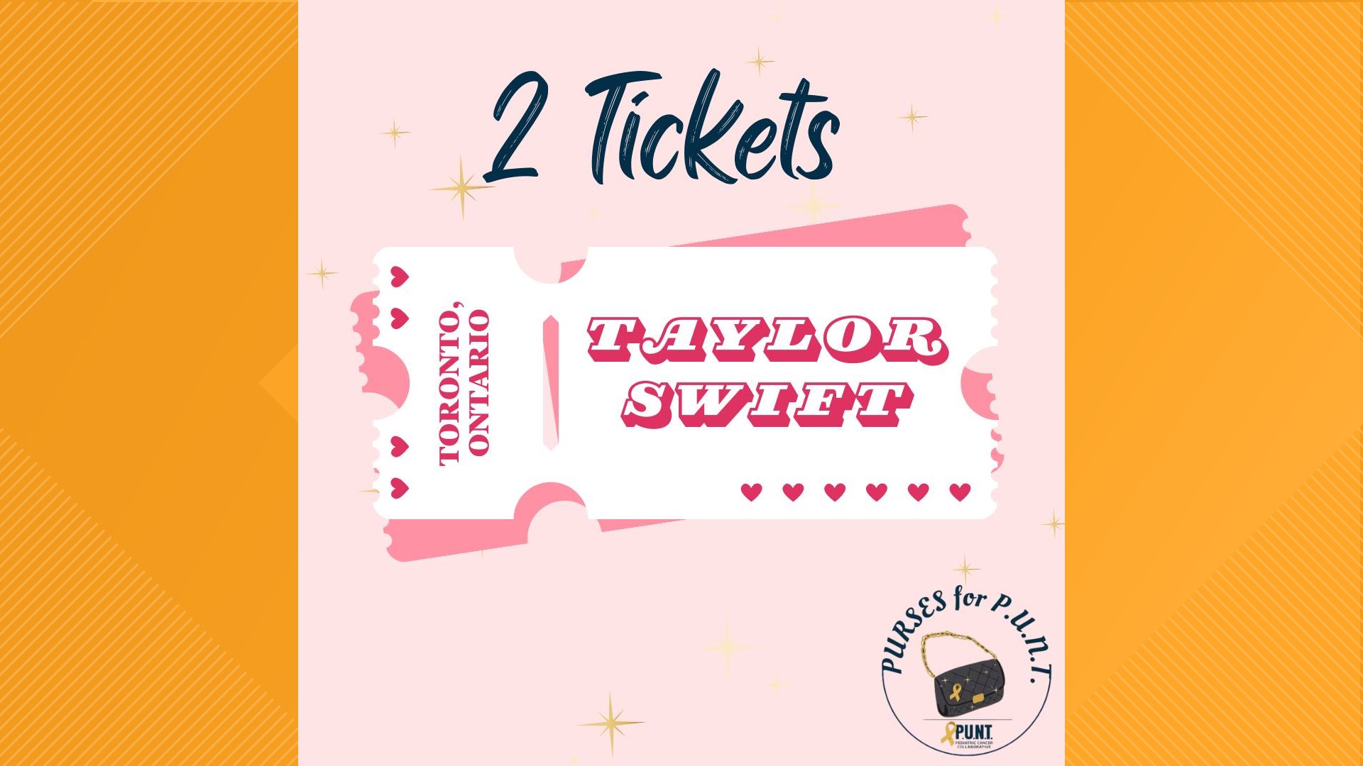 Purses for P.U.N.T. giving away big ticket items for a good cause